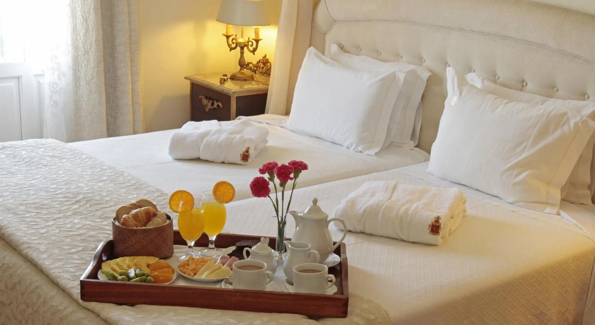 Bed in Hotel Real d Obidos