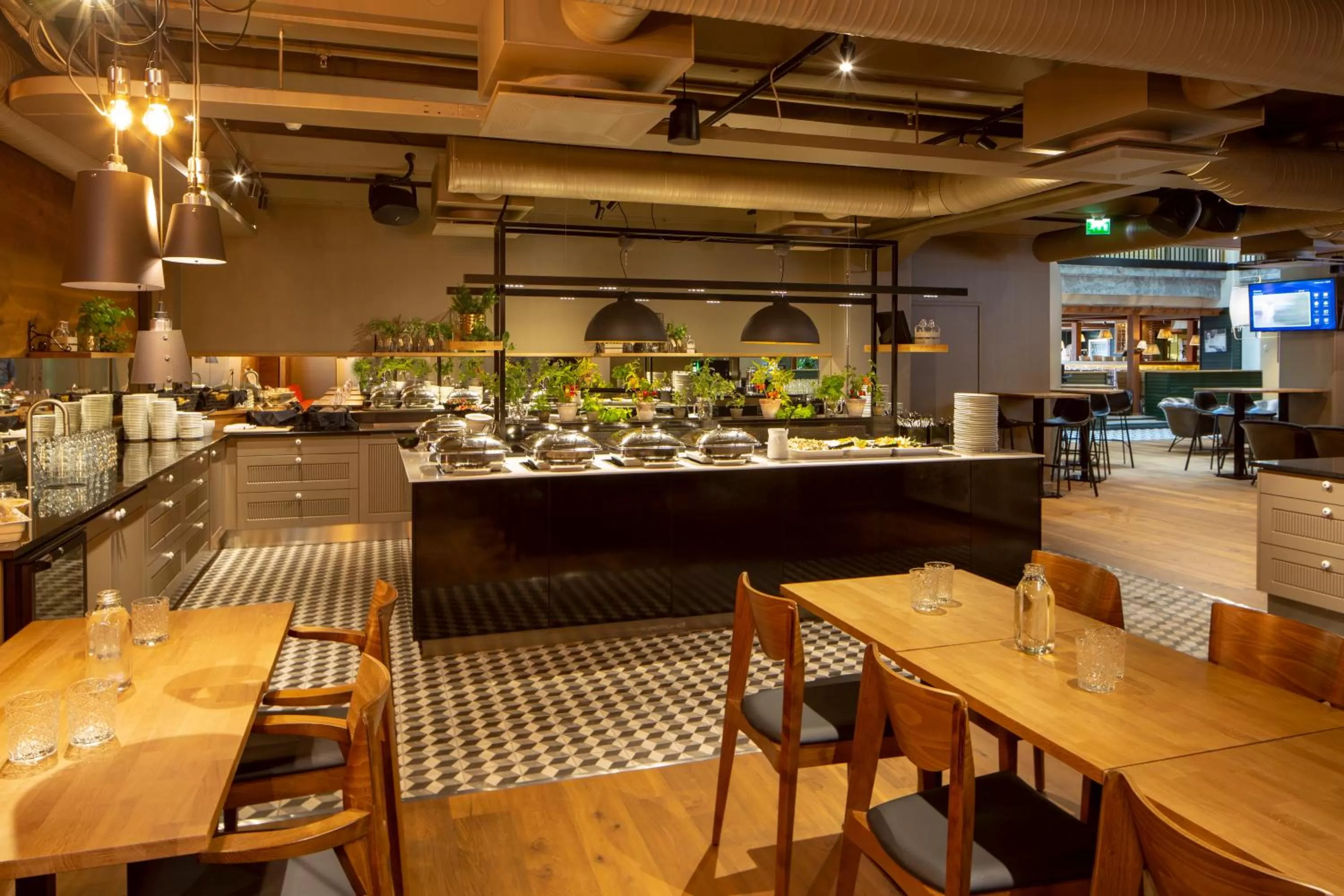 Restaurant/places to eat in Holiday Club Tampereen Kehräämö