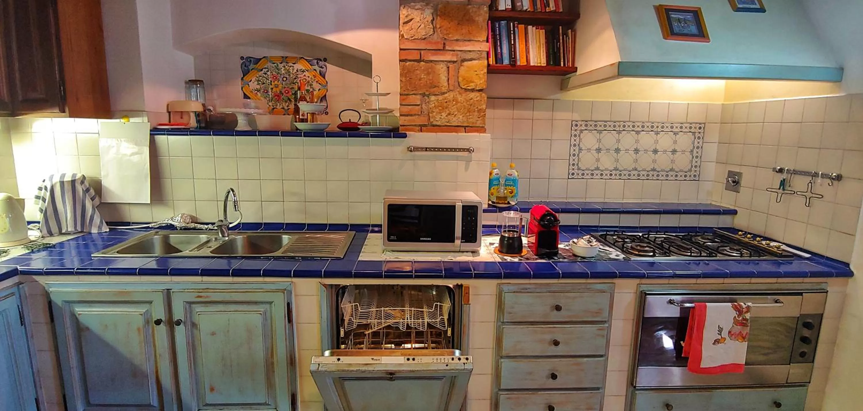 Kitchen or kitchenette in Torrebianca Tuscany