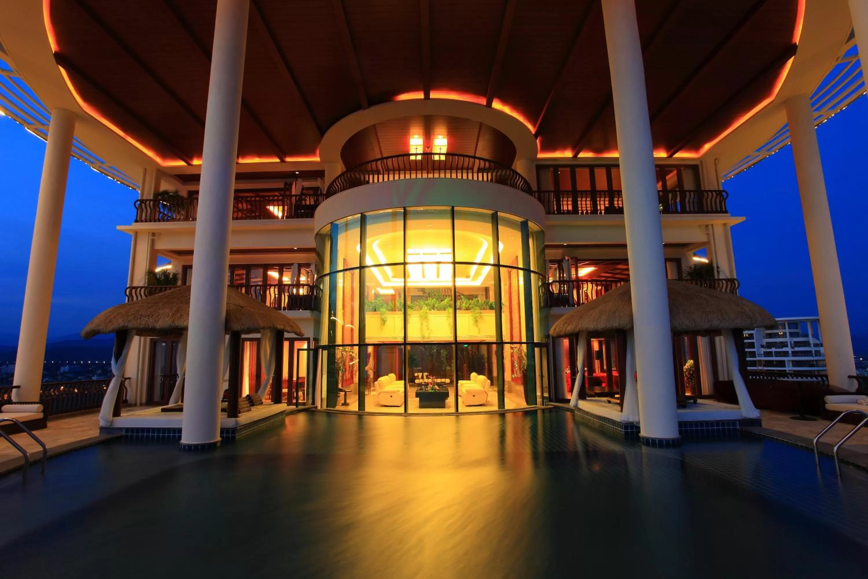 Balcony/Terrace in Ocean Sonic Resort Sanya