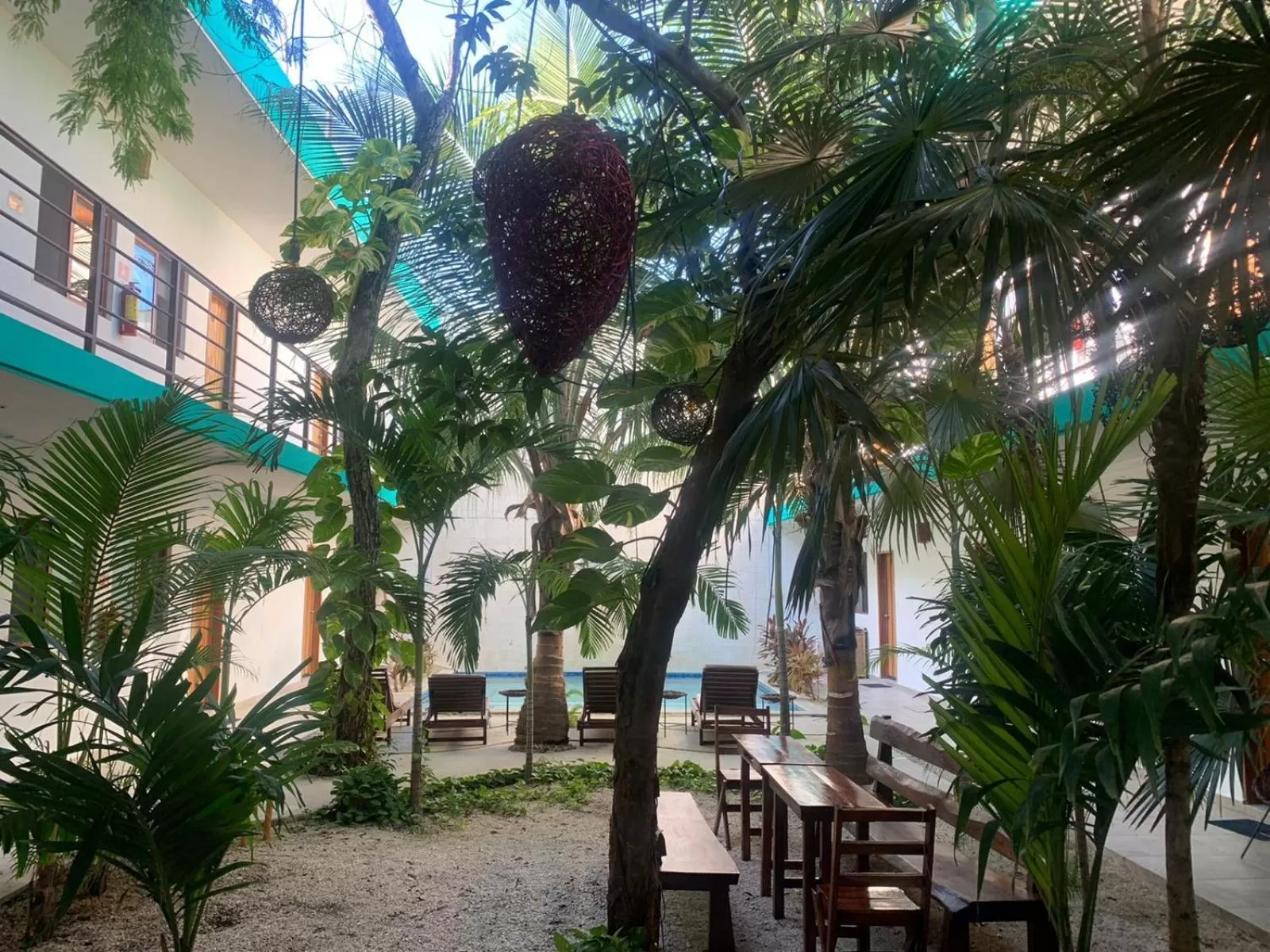 Swimming pool in Los Arcos Hotel - TULUM