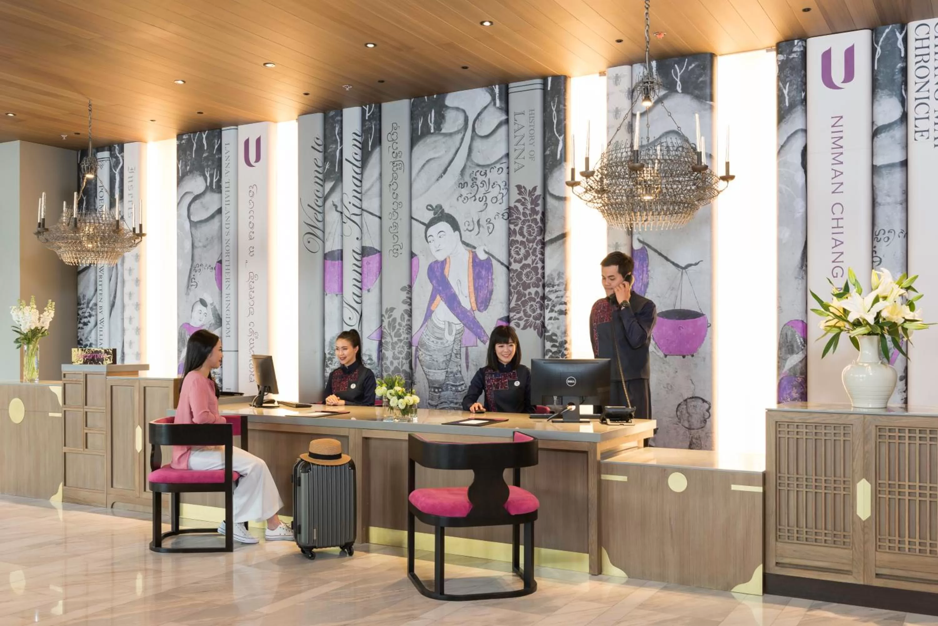 Lobby or reception in U Nimman Chiang Mai