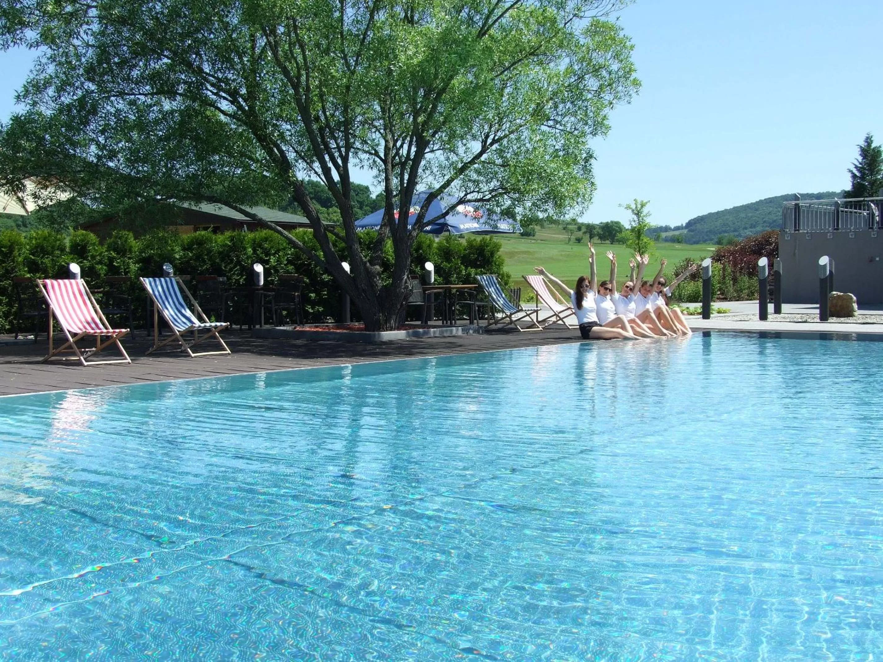 Swimming pool in Hotel Beroun Golf Club