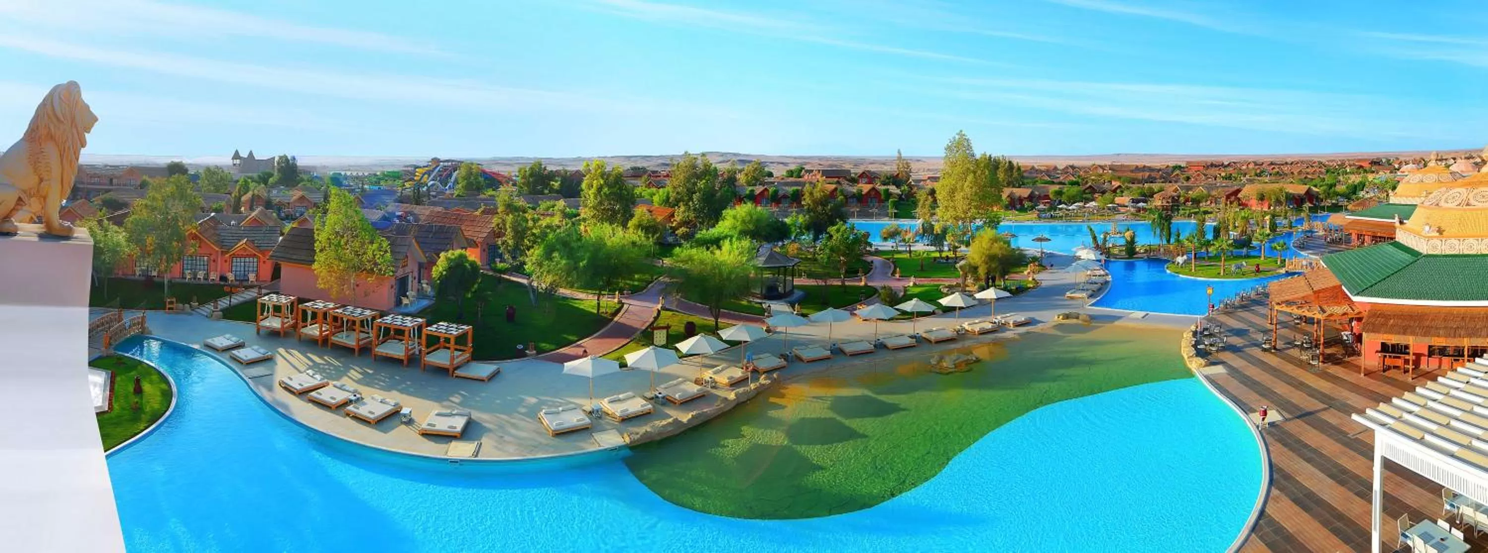 Swimming pool in Pickalbatros Jungle Aqua Park - Neverland Hurghada