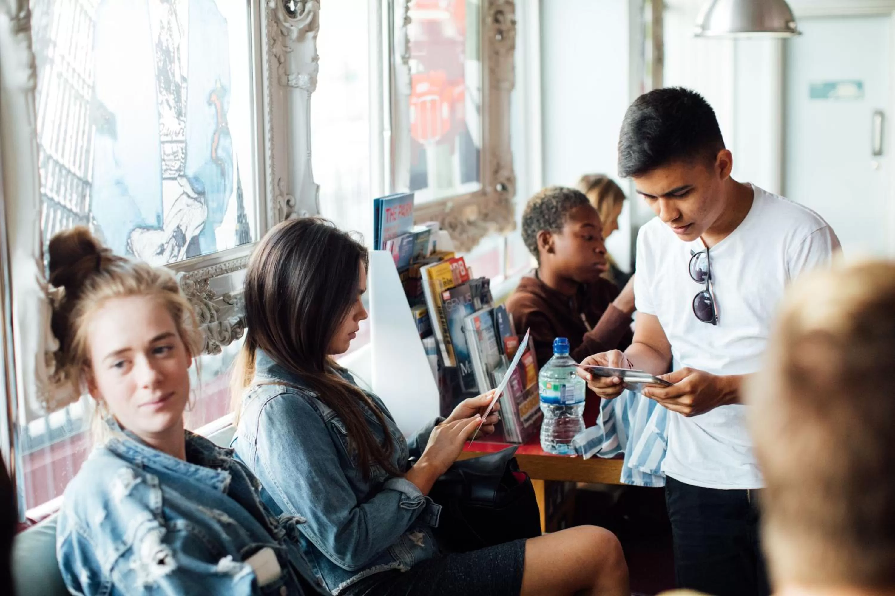 group of guests in Clink261 Hostel