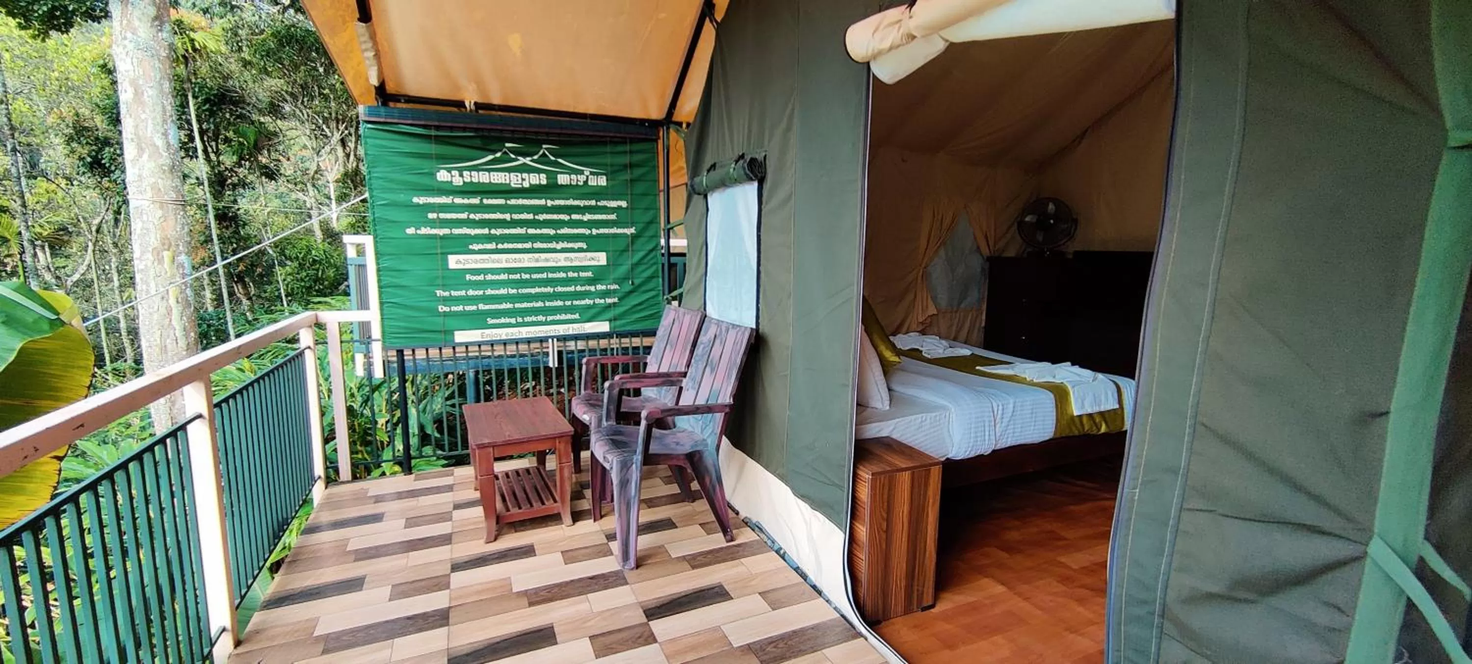 Balcony/Terrace in Chalona Jungle Vibe