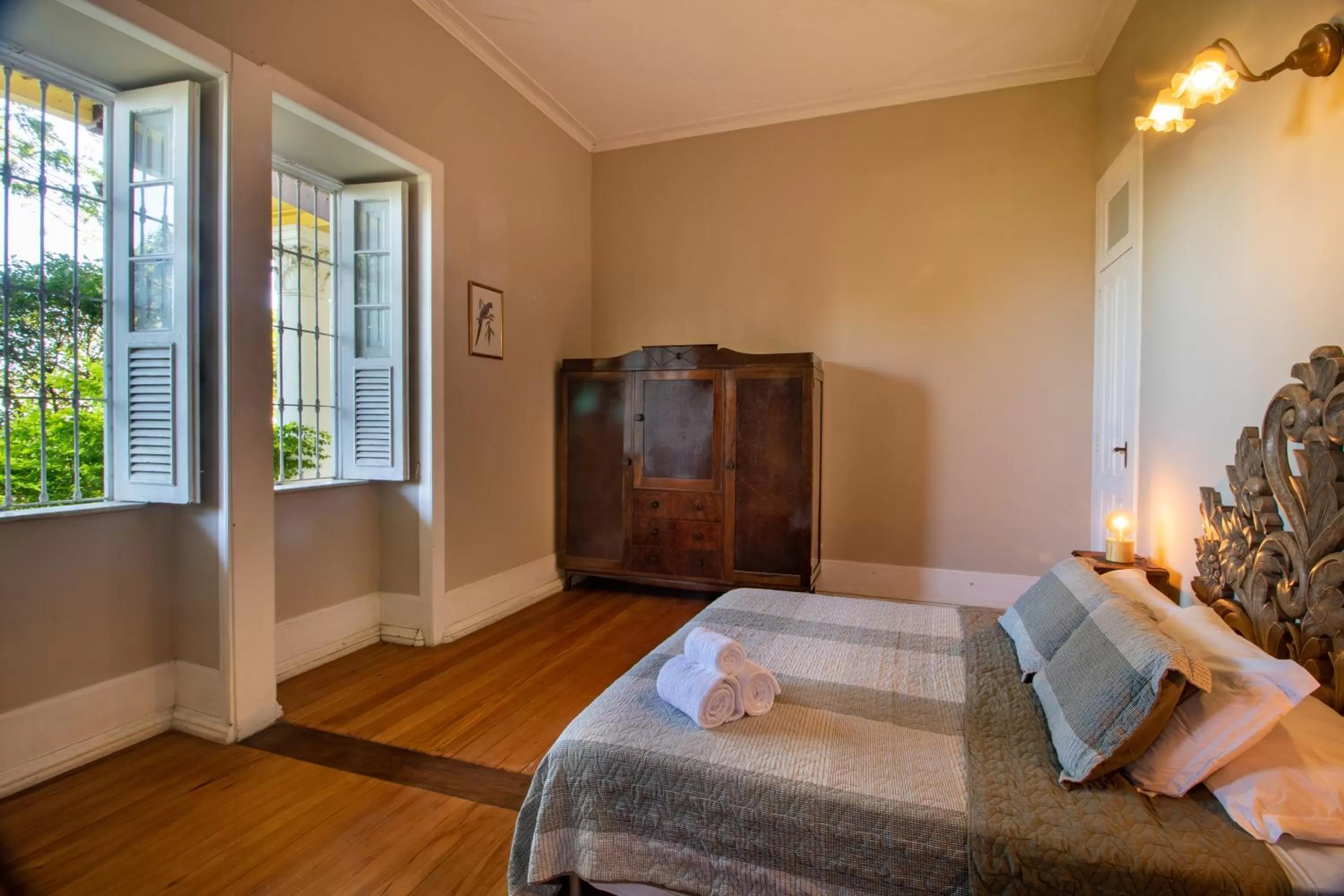 Bed in Villa Alexandrino