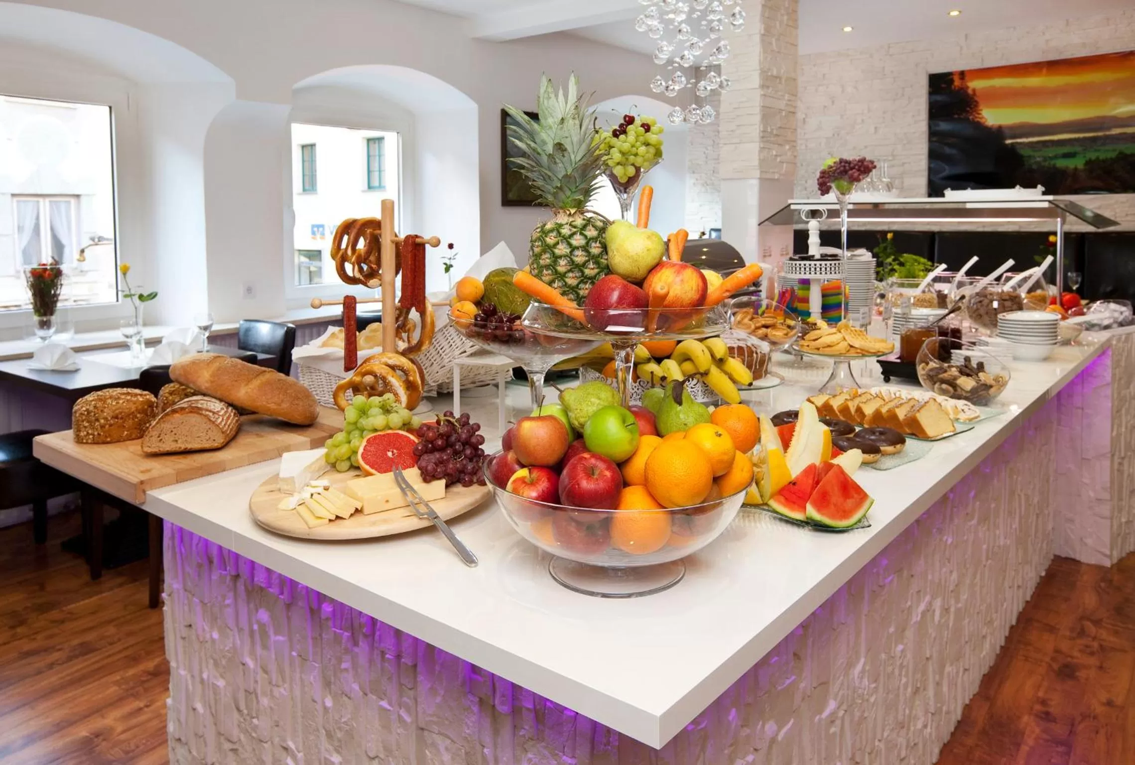 Restaurant/places to eat in City Apart Hotel Füssen