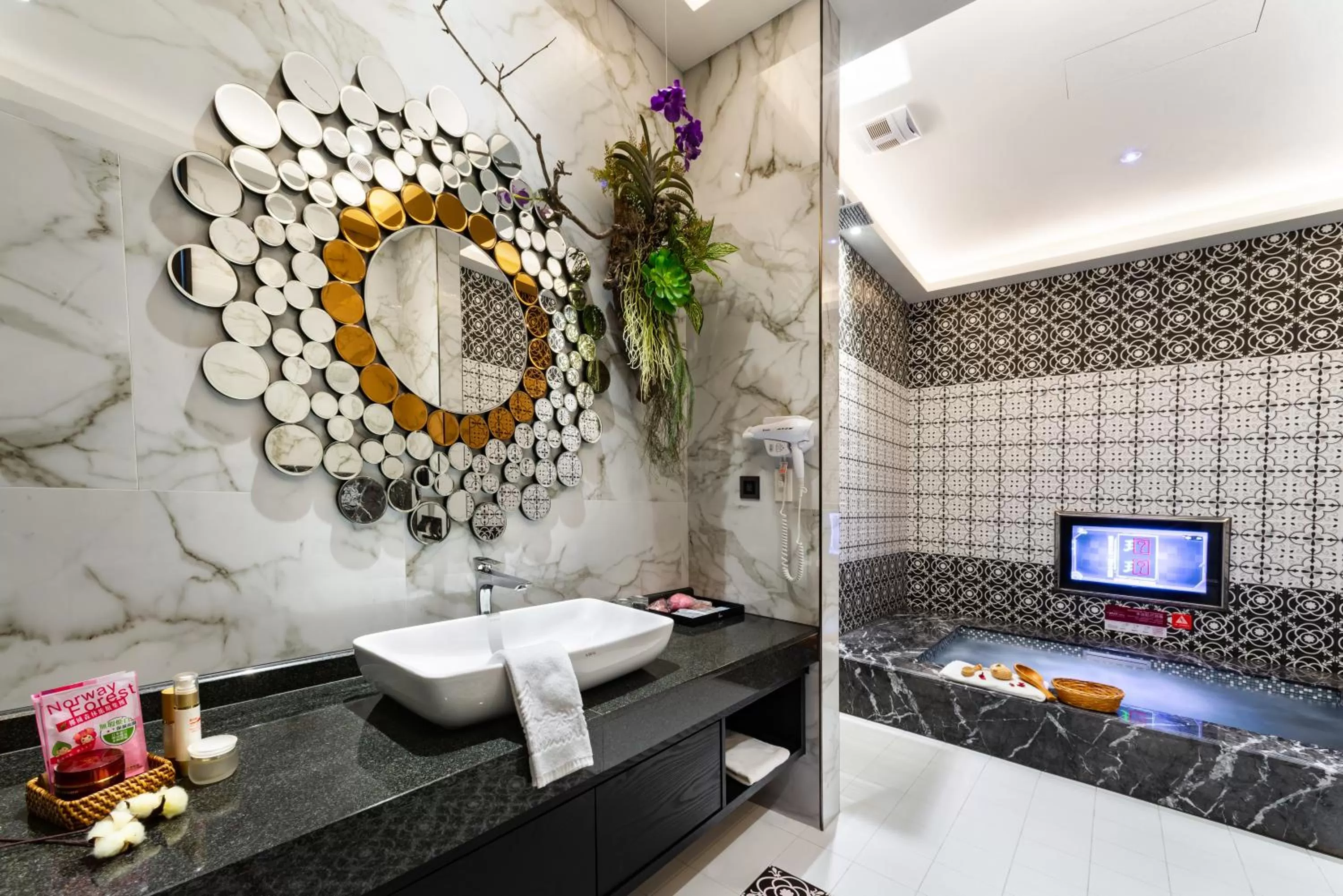 Bathroom in Norway Forest Motel - Wen Chuang Branch