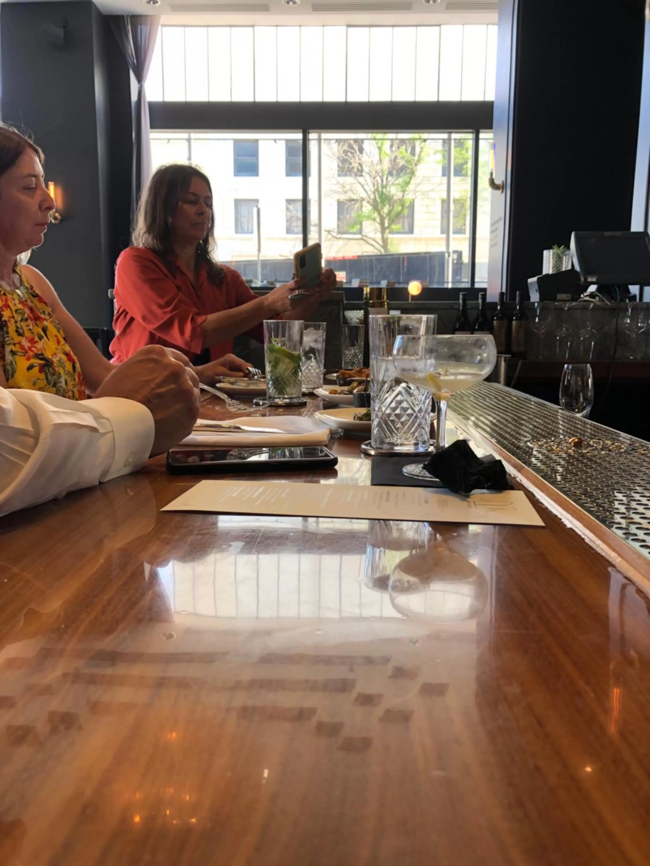 People in Hotel Deco