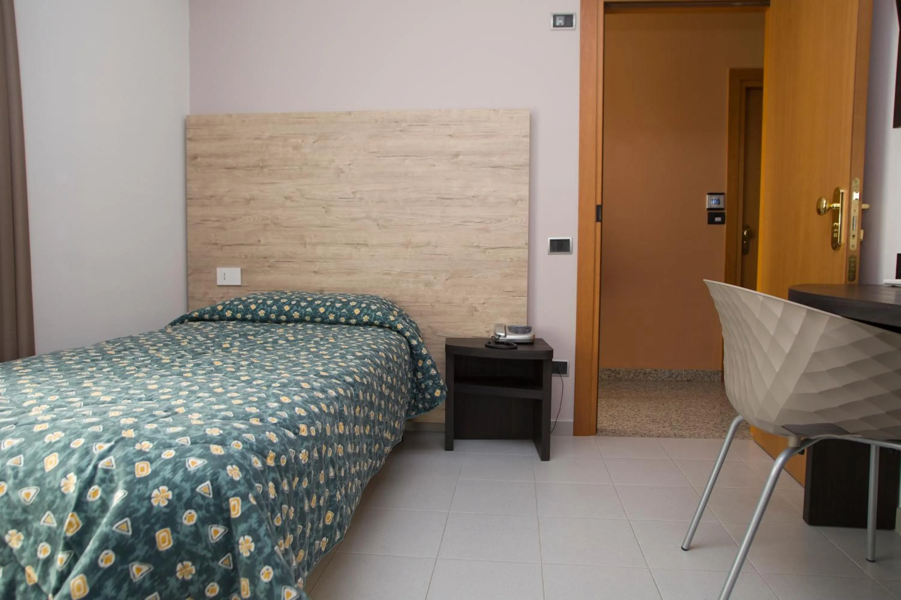 Bed in Hotel San Marco