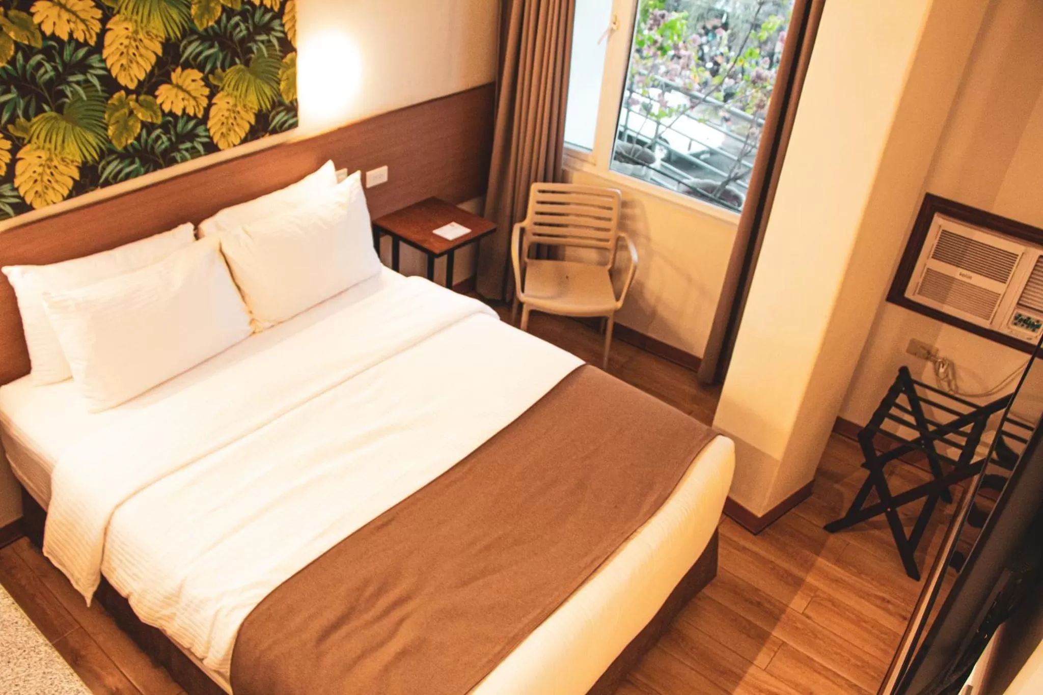 Bed in Hotel Sentro Legazpi