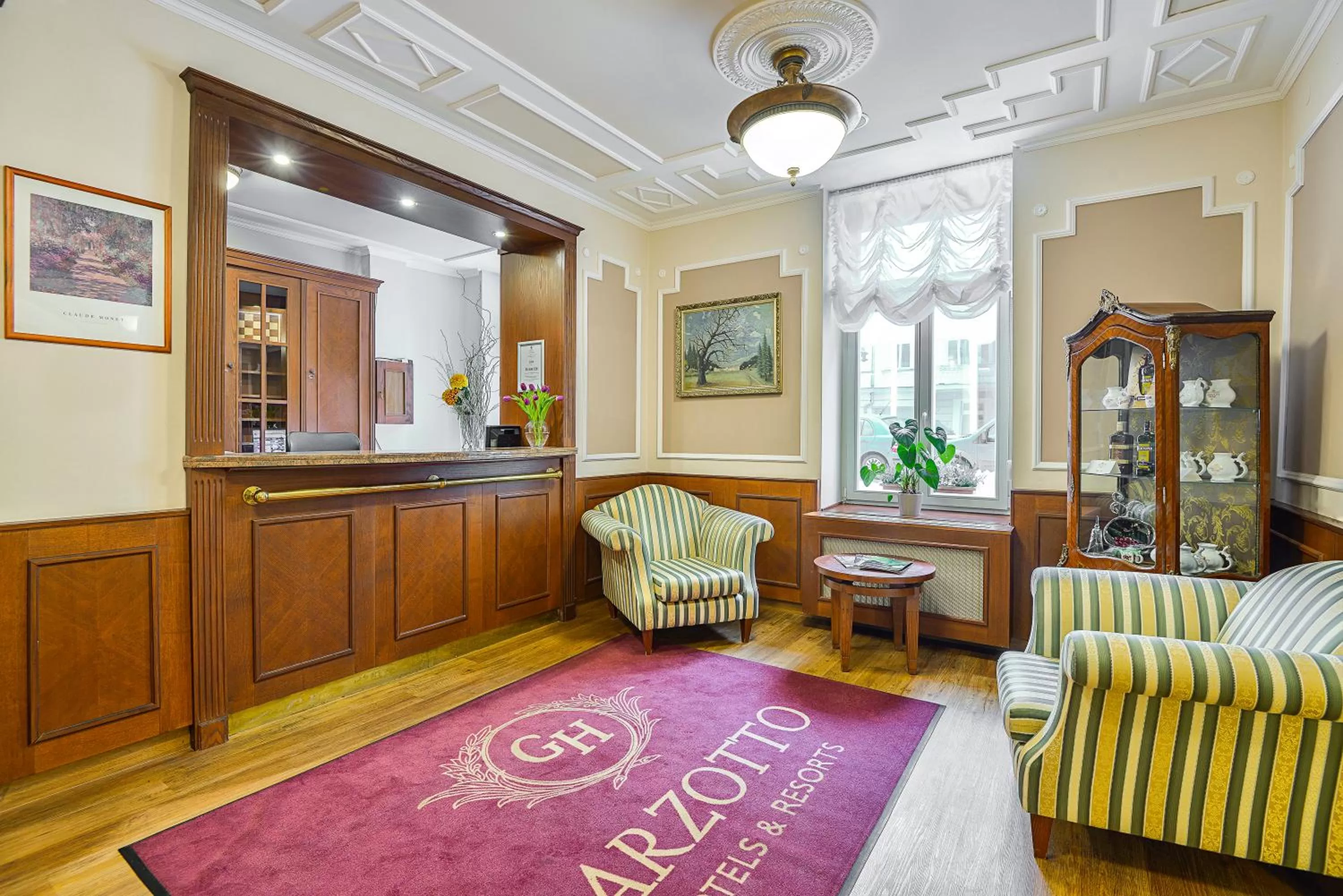 Lobby or reception in Residence Romanza