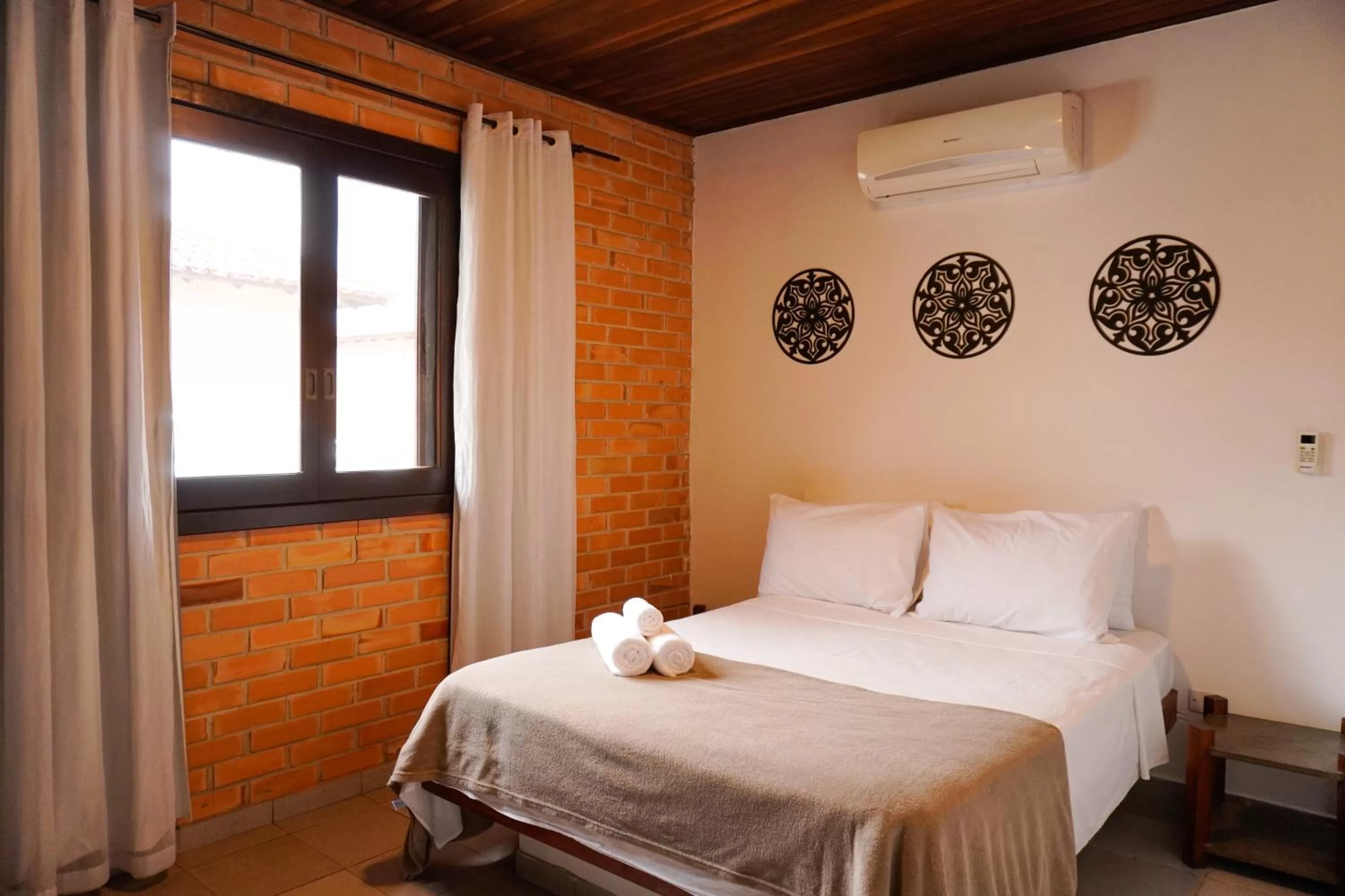 Bed in Pousada Dunasol Floripa