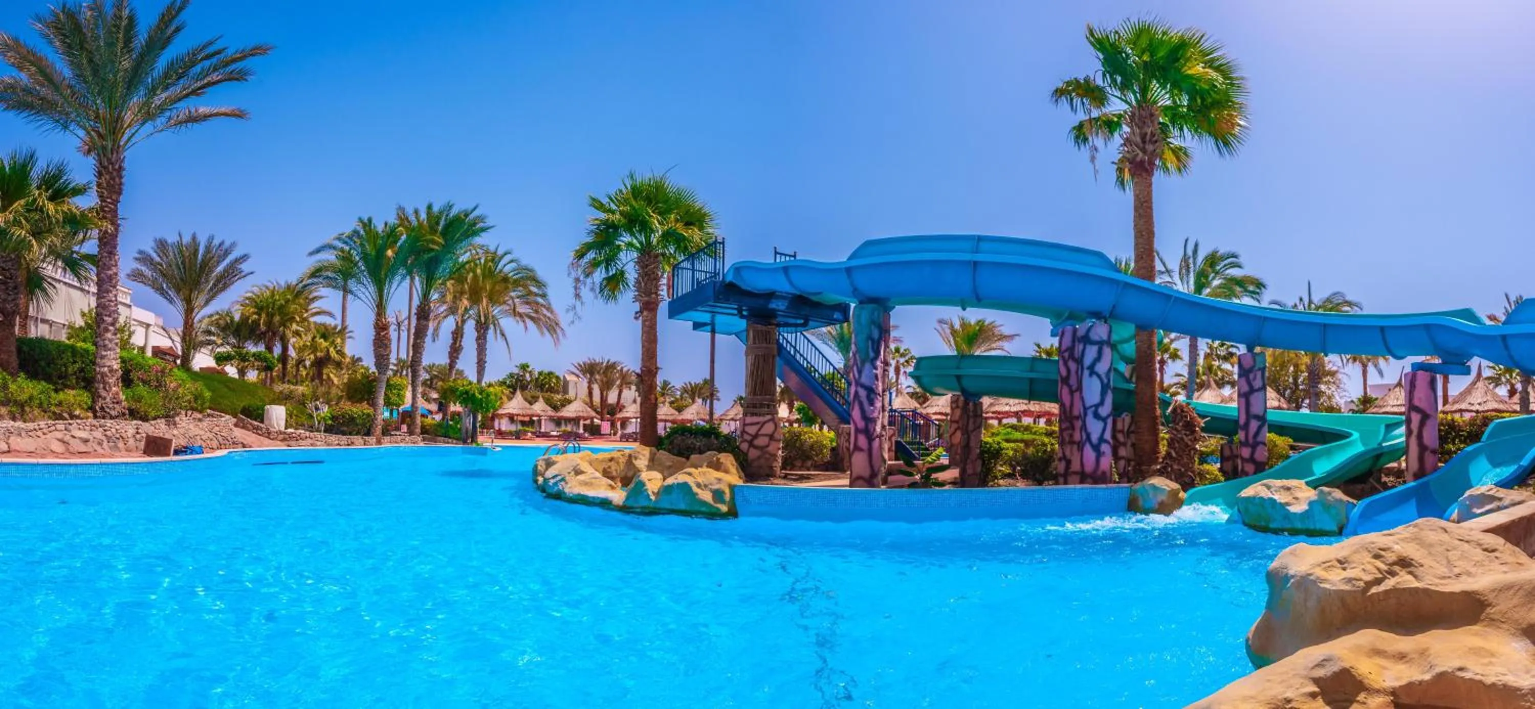 Swimming pool, Water Park in Jolie Ville Golf & Resort