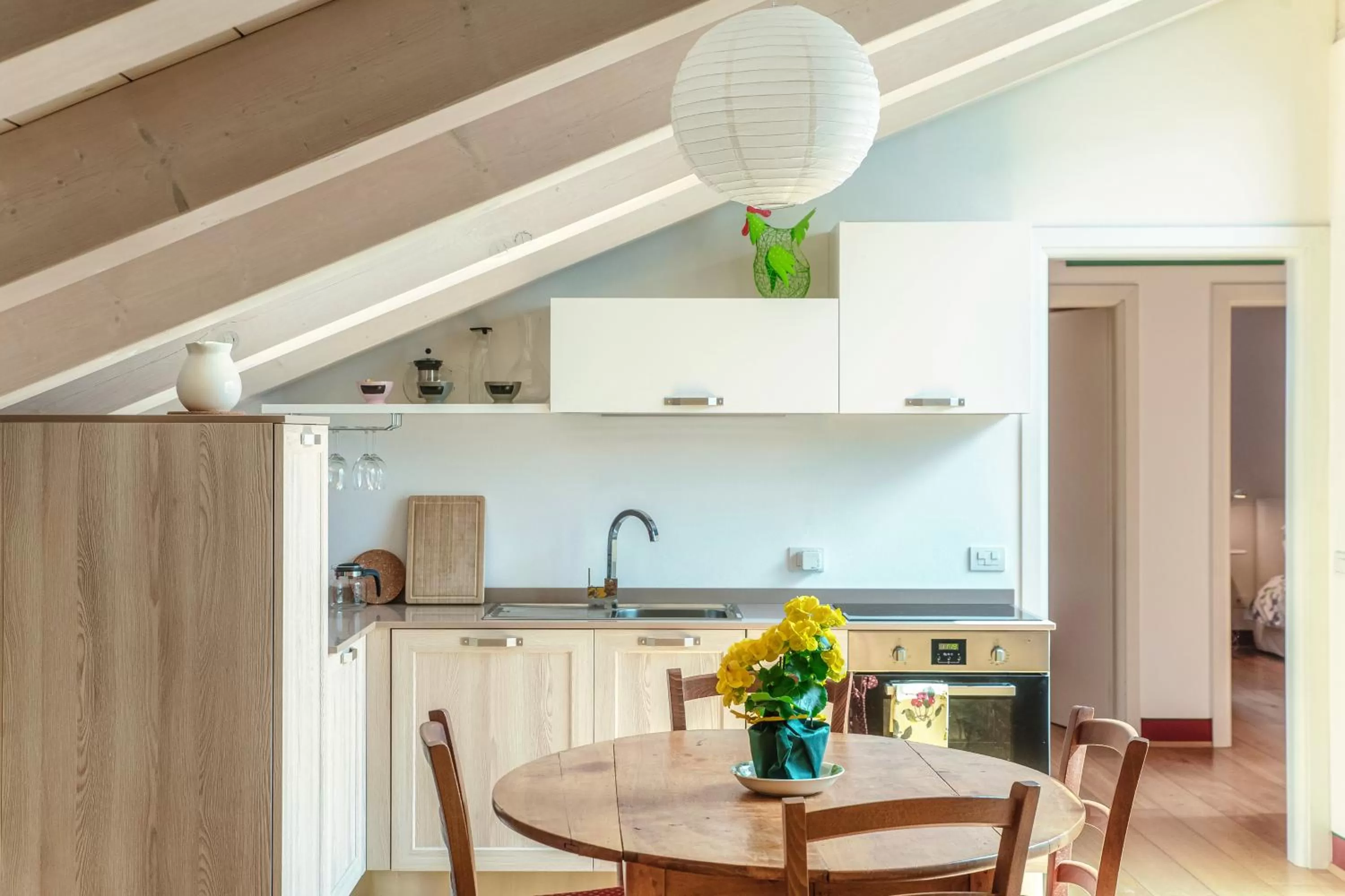 Kitchen or kitchenette, Kitchen/Kitchenette in Castello di Brusata Apartment