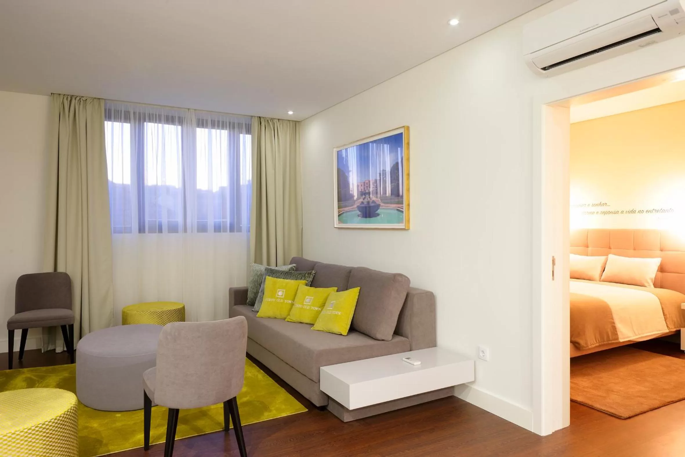 Living room, Bed in Porto Old Town – Tourism Apartments