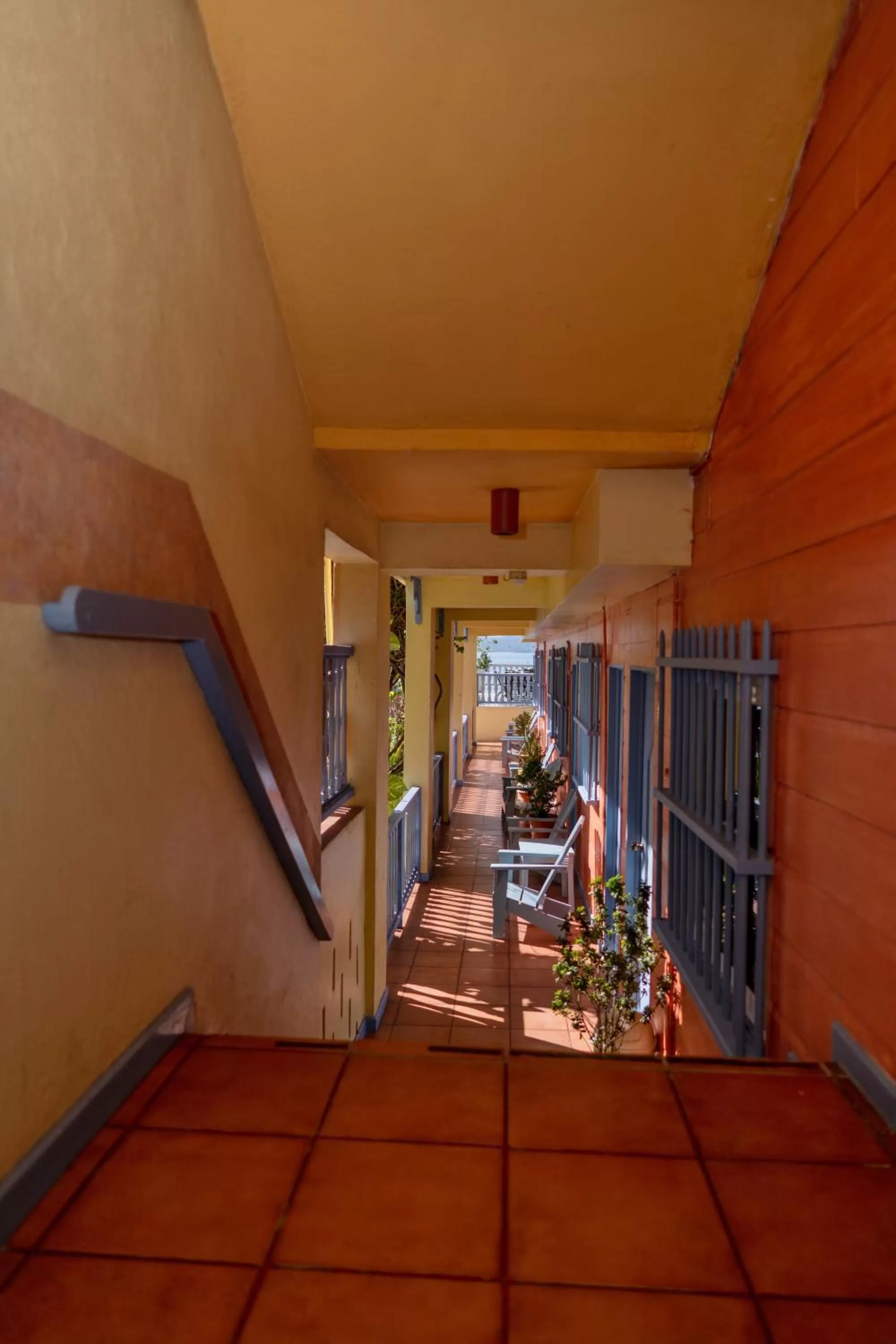 Patio in Hotel Casona de La Isla