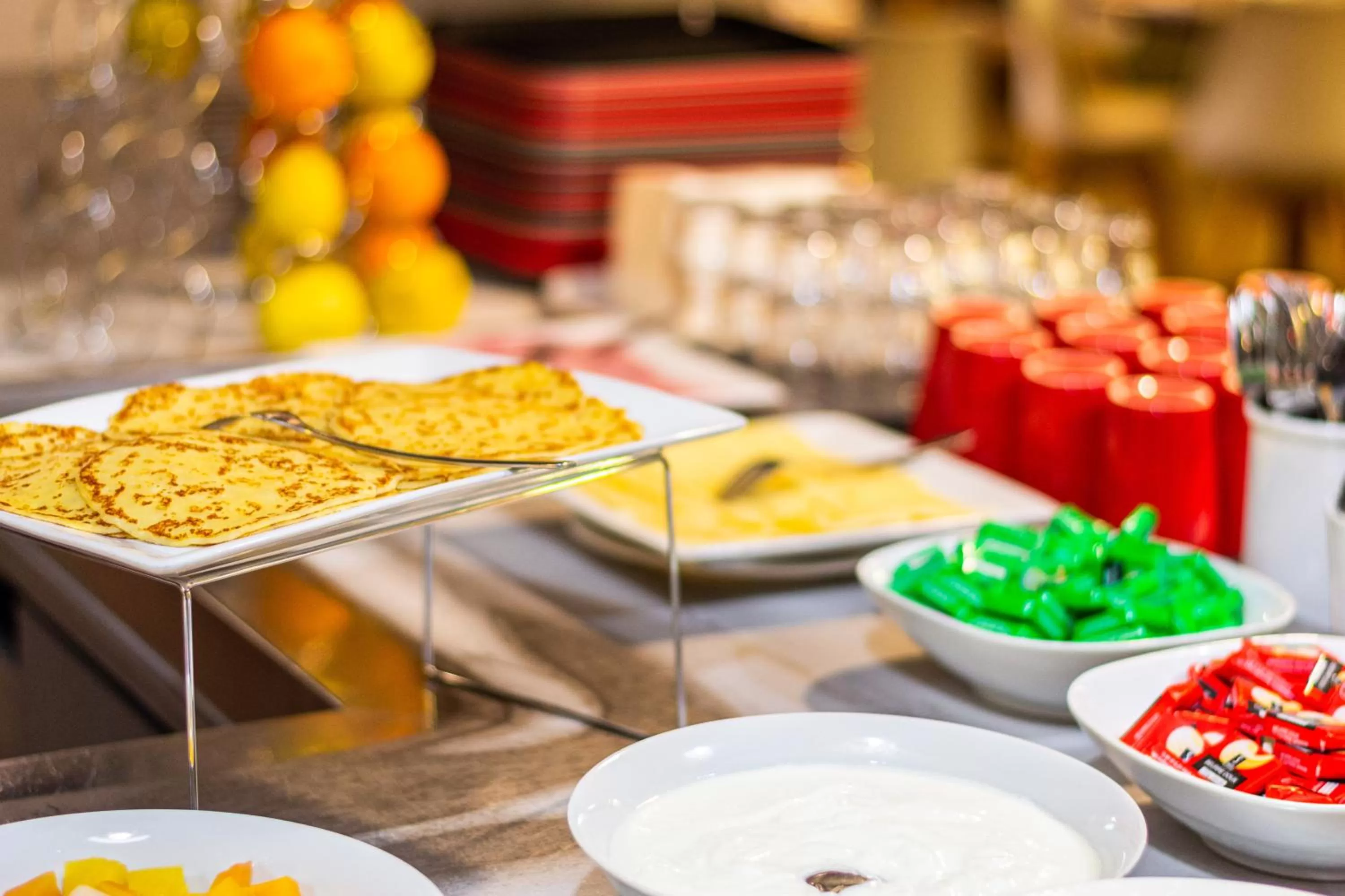 Buffet breakfast in initial by balladins La Roche-sur-Yon