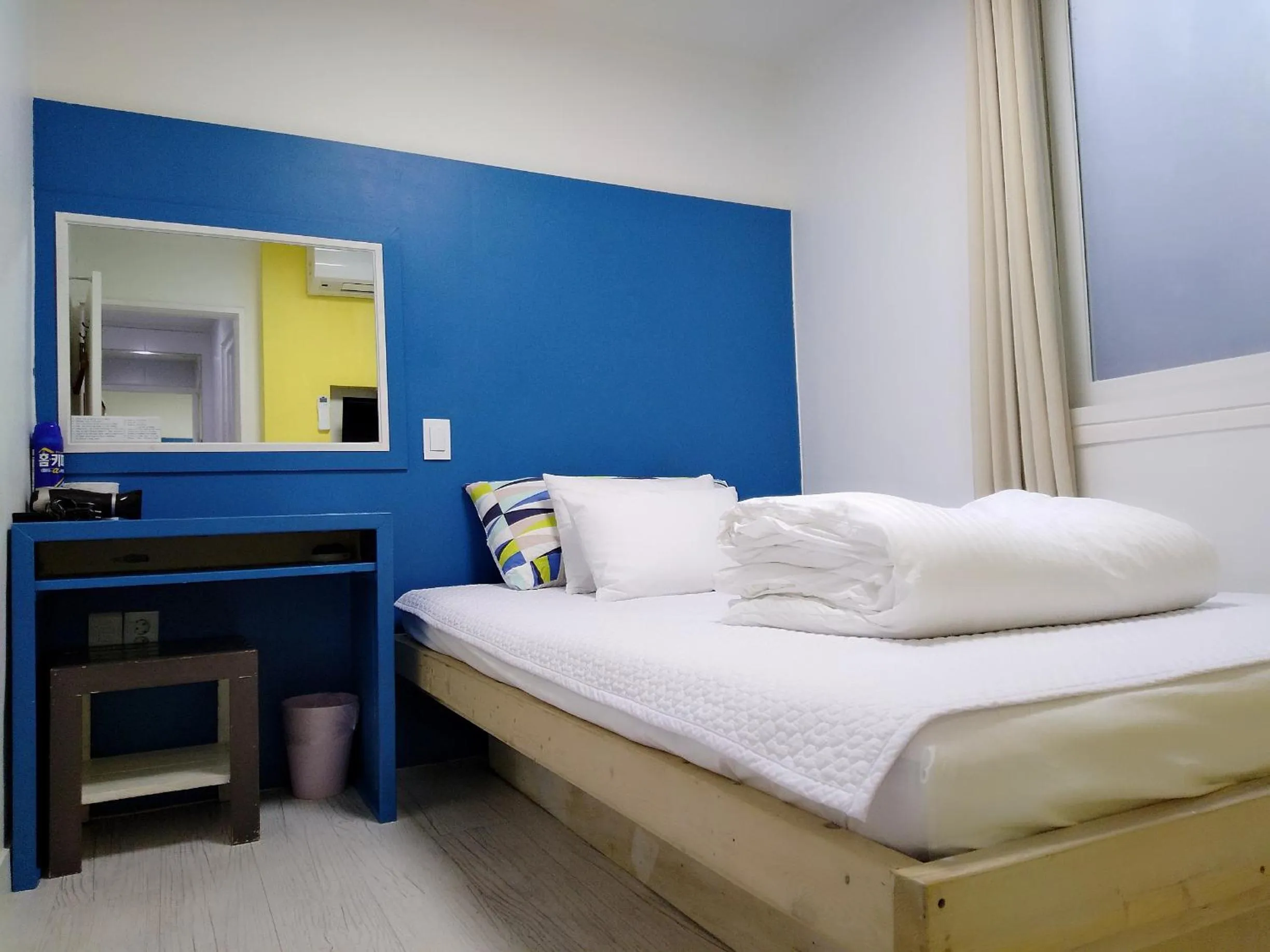 Bed in Slow Citi Guest House -슬로시티게스트하우스