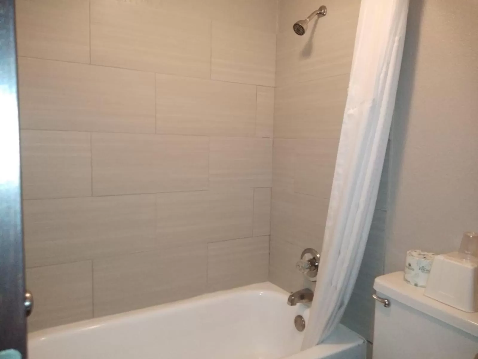 Bathroom in Super 8 by Wyndham Glenwood