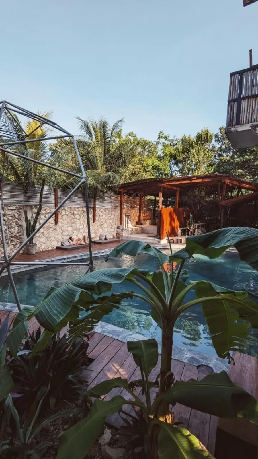 Swimming Pool in Botånica Tulum