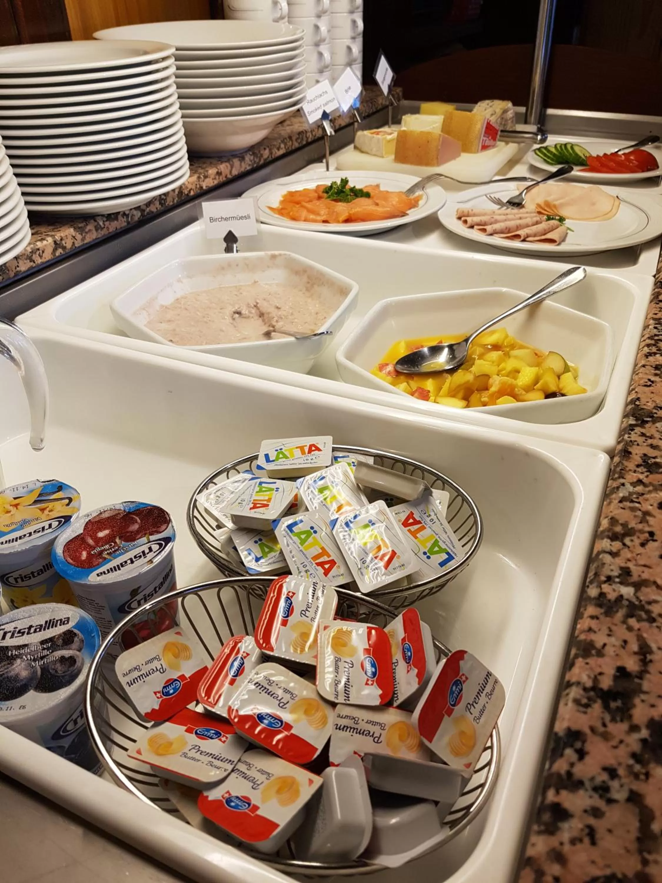 Breakfast in Hotel Eremitage