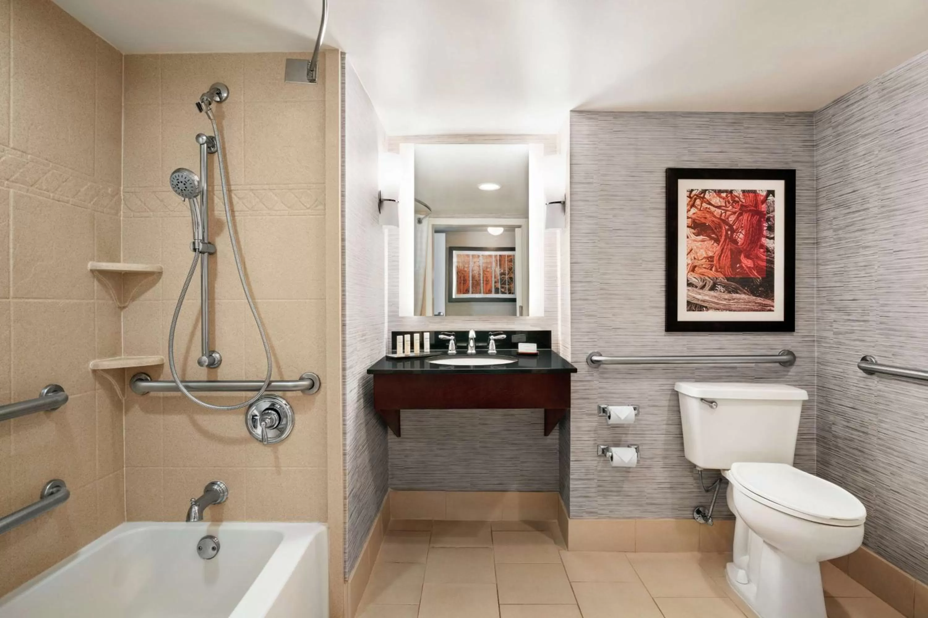 Bathroom in Embassy Suites Brunswick