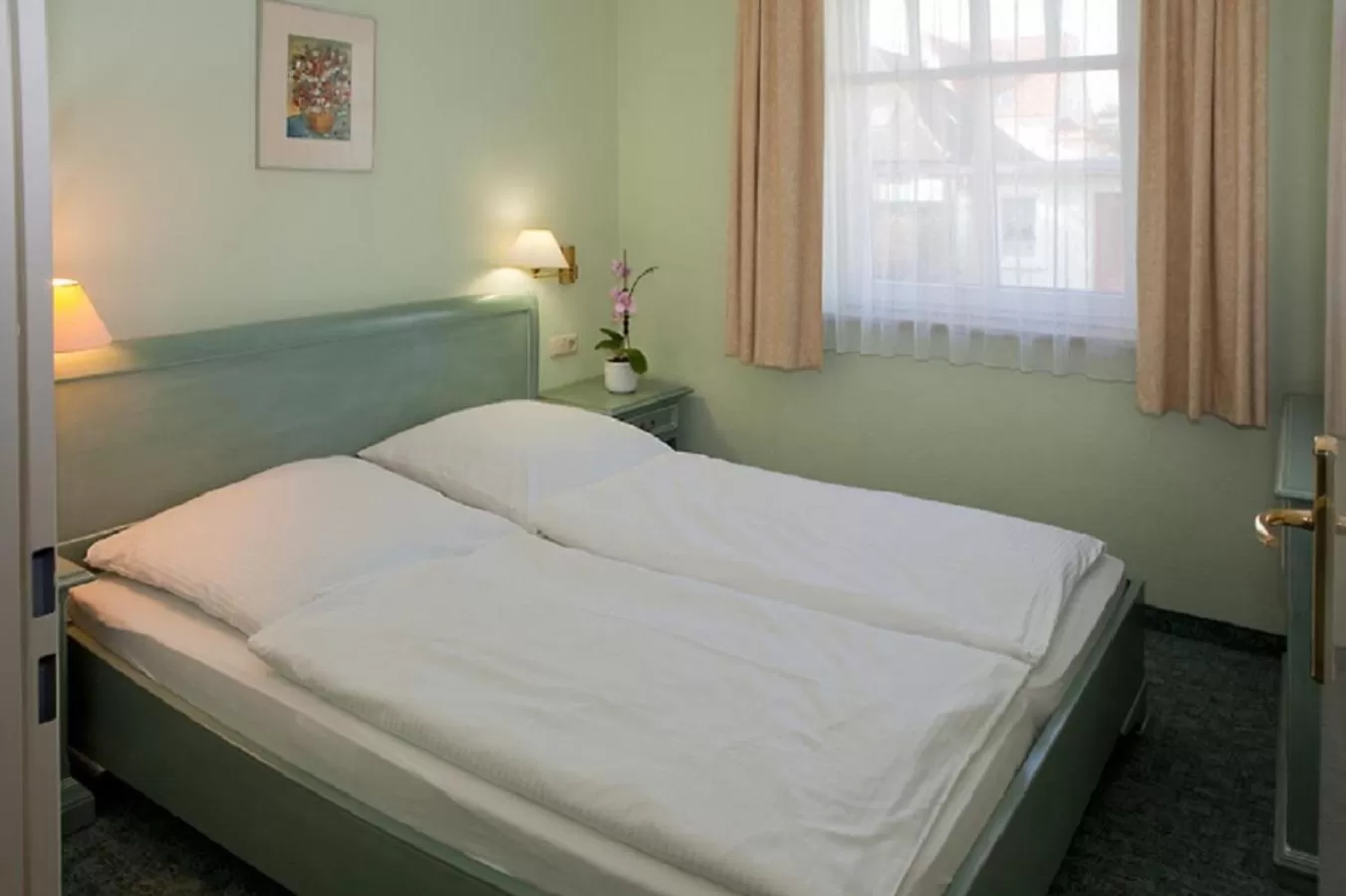 Bedroom, Bed in Hotel Rosenhof