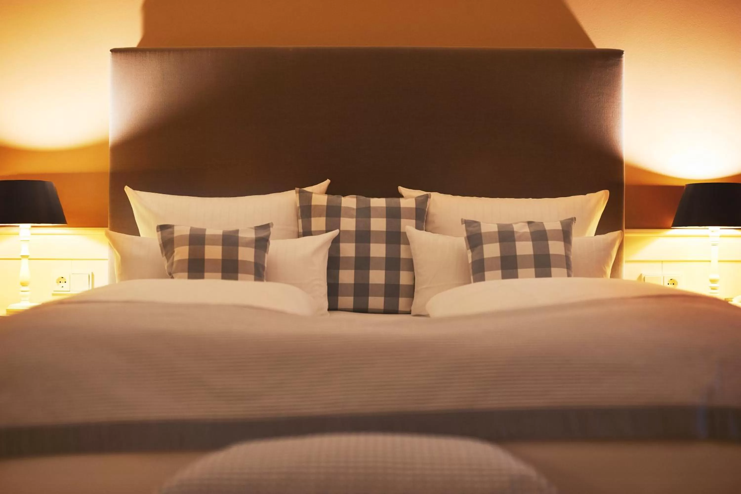 Bed in Fuchsbau Romantik Hotel & SPA Restaurant & FOX Bar