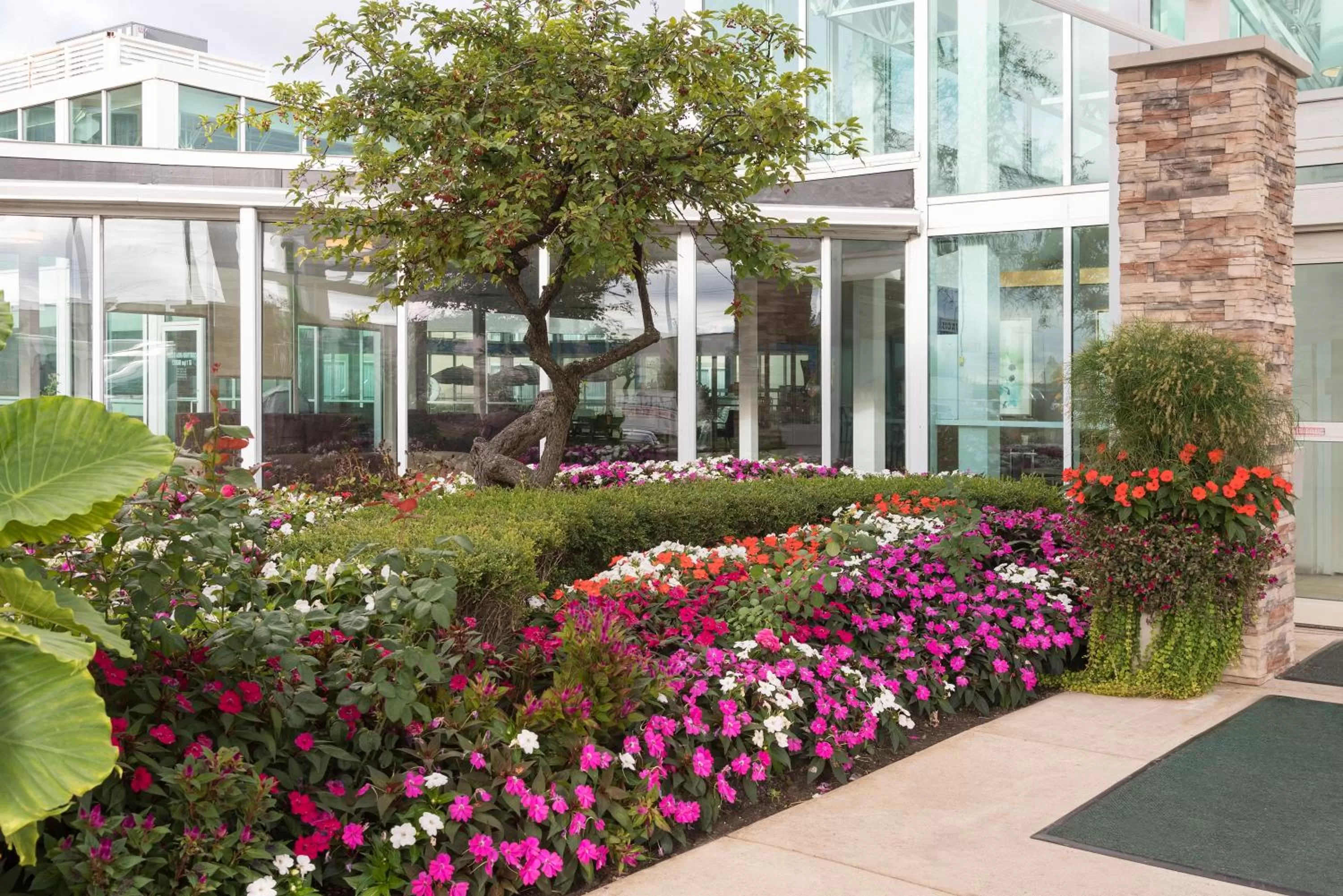 Property building, Garden in Holiday Inn Chicago - Elk Grove, an IHG Hotel