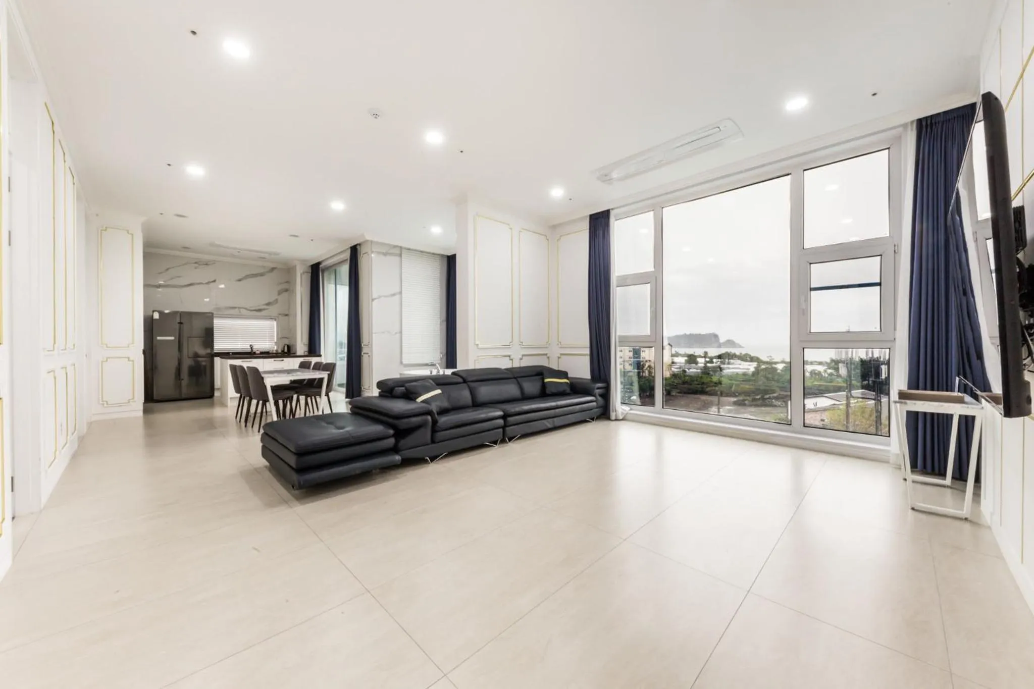 Living room in Gladsheim Hotel