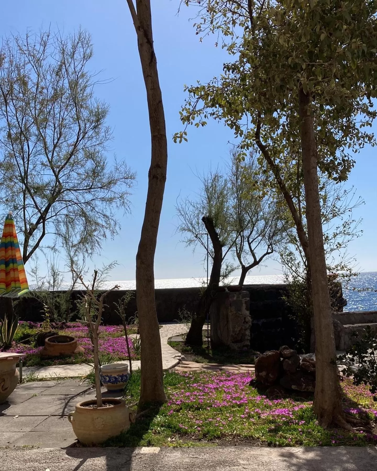 Natural landscape in Aci Brezza di Mare