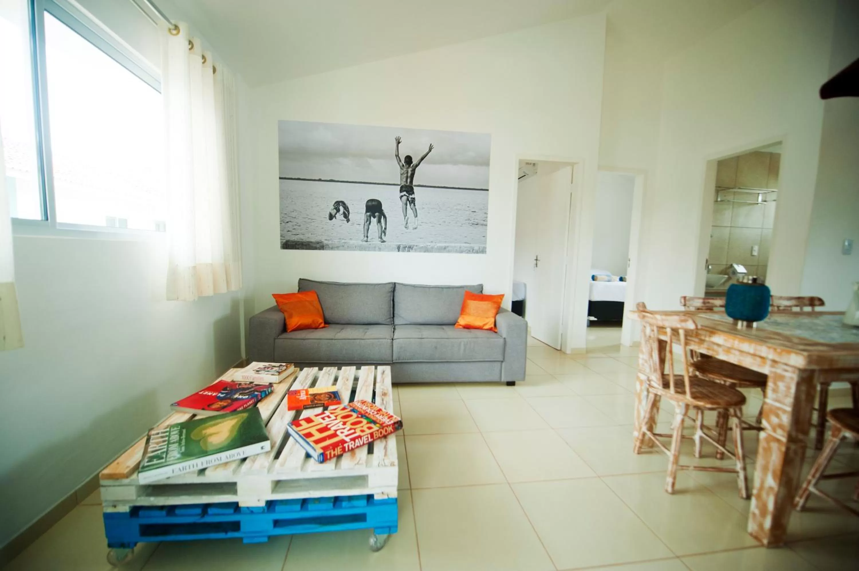 Living room, Dining Area in Manga Verde Beach Residence