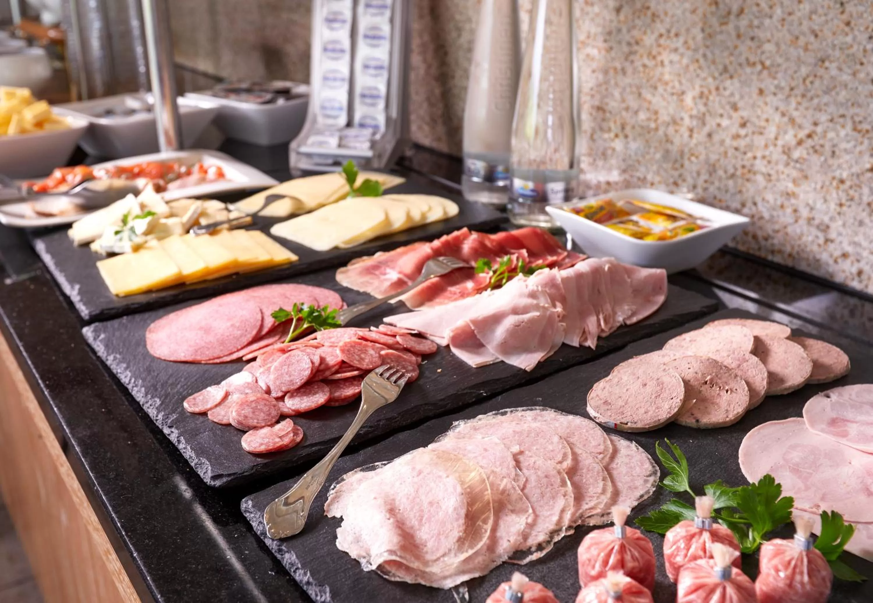 Buffet breakfast in Hotel Schünemann