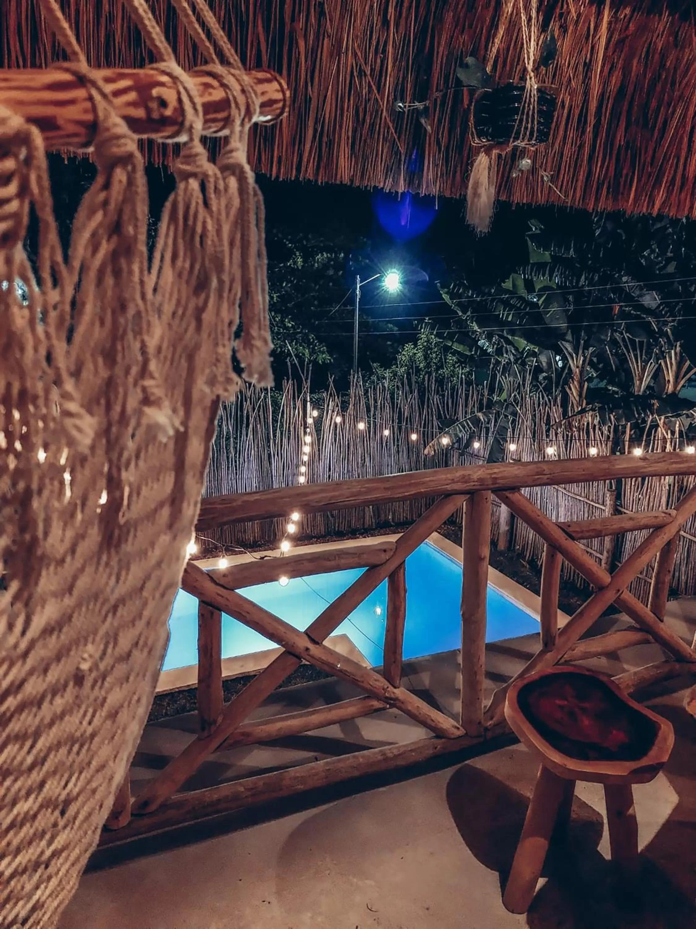 Balcony/Terrace in Hotel Xa´an Bacalar