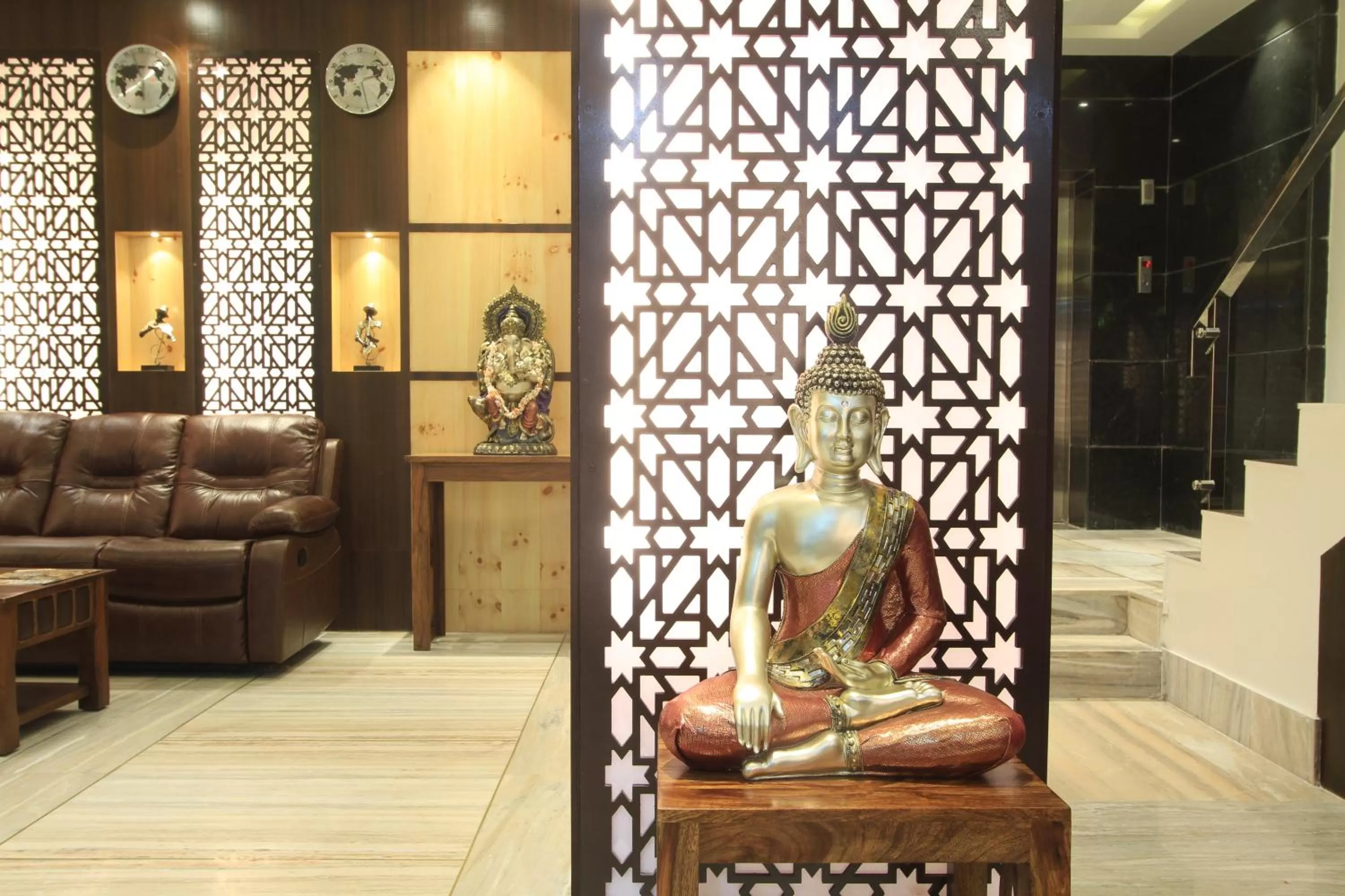 Decorative detail in Sandesh Pride