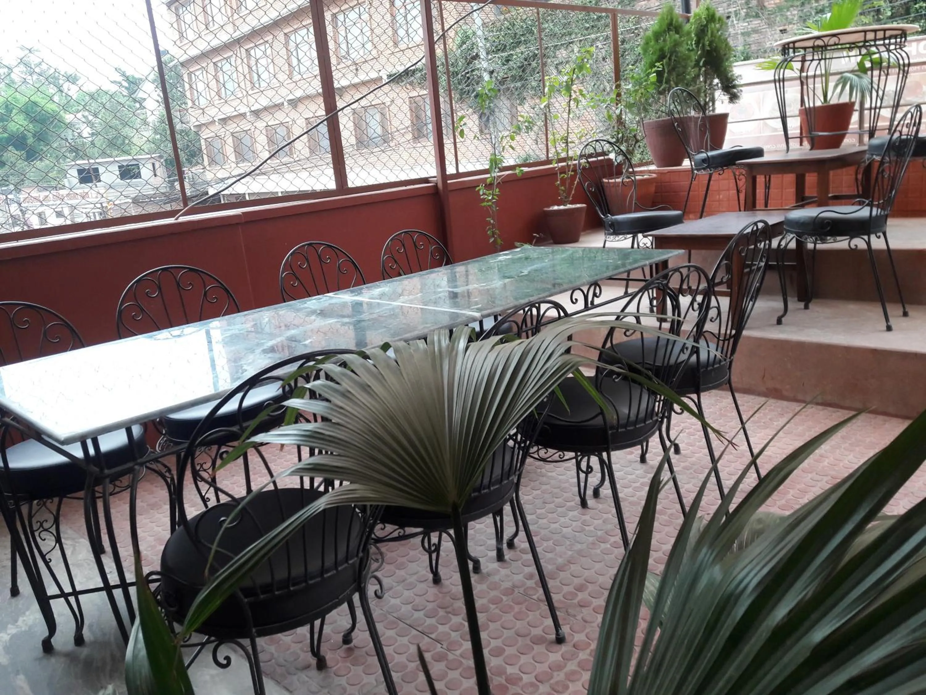 Restaurant/places to eat in The Boudha Inn