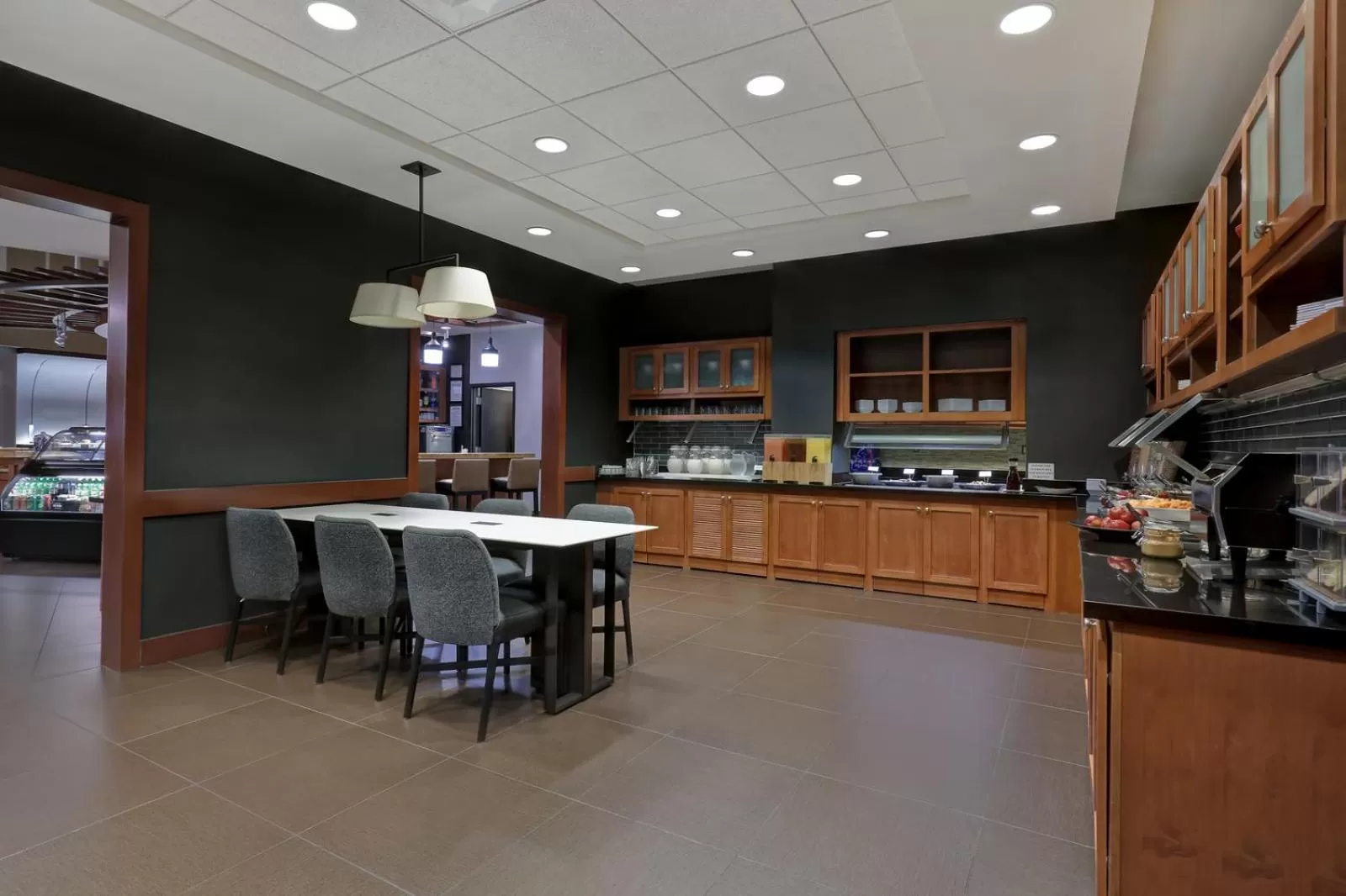 Buffet breakfast in Hyatt Place San Antonio North Stone Oak