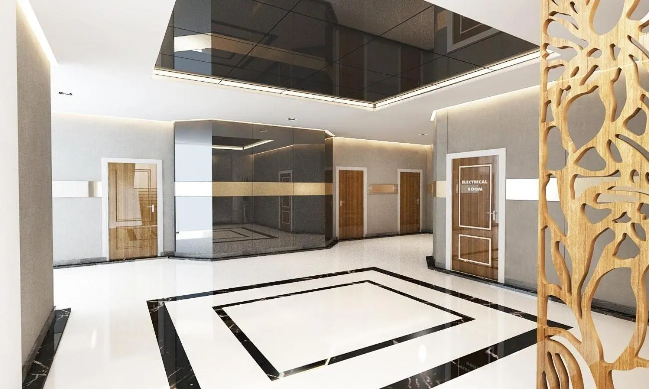 Decorative detail, Floor Plan in iBiz Boutique Hotel