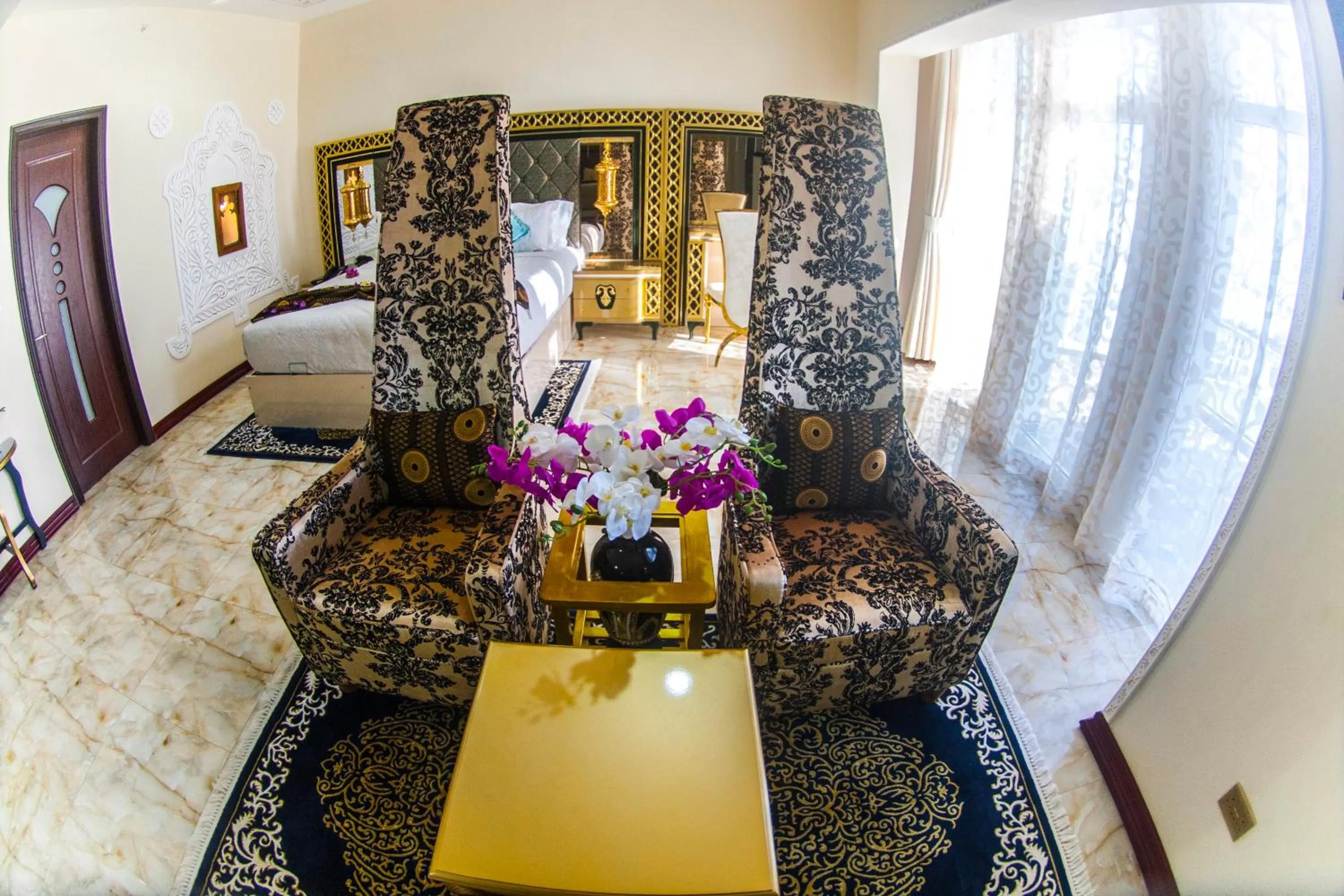 Bed in Madinat Al Bahr Business & Spa Hotel