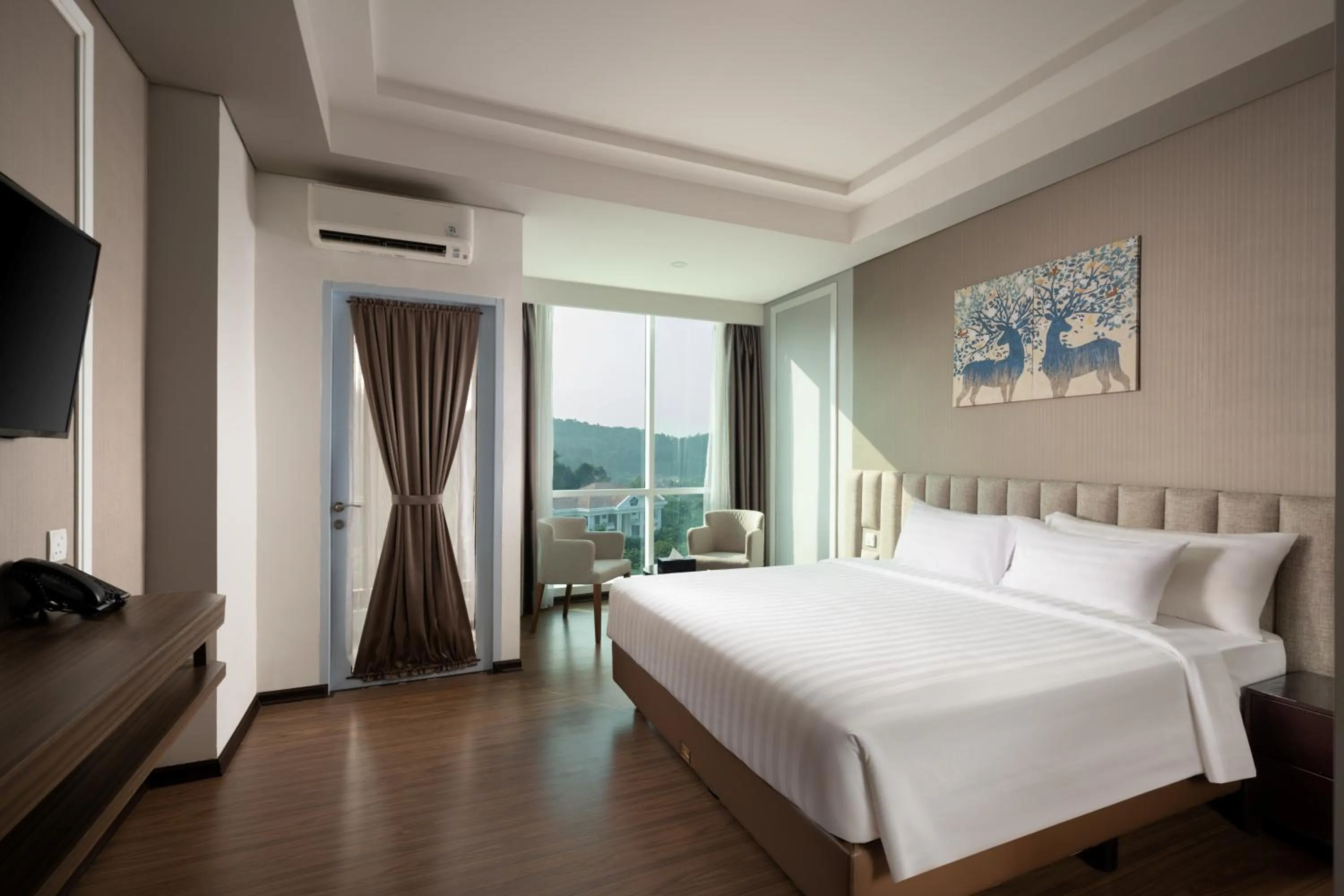 Bedroom, Bed in Panbil Residence Serviced Apartment