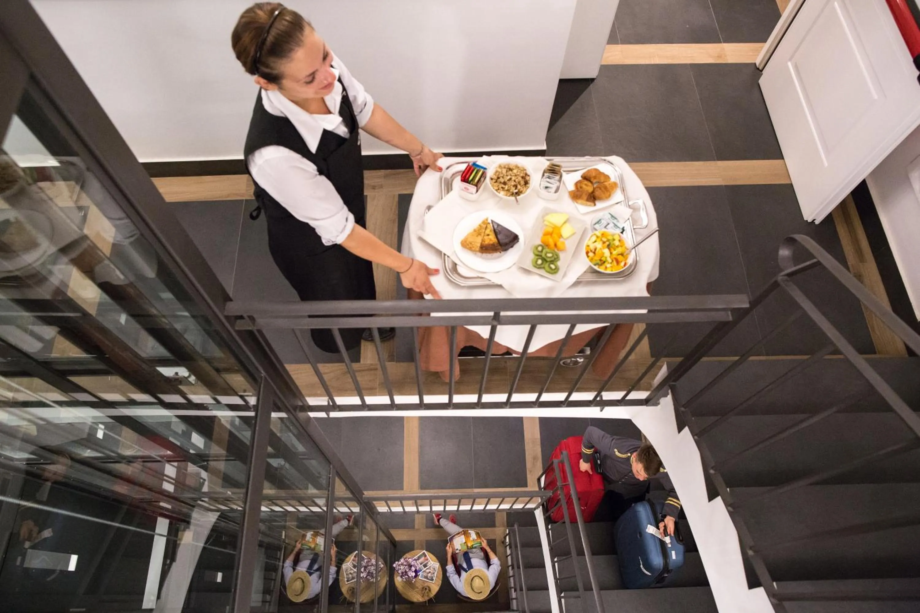 Staff in Hotel Monte Cenci