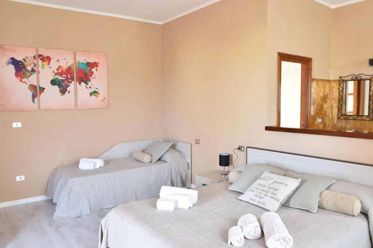 Bed in Hotel Ariadimari