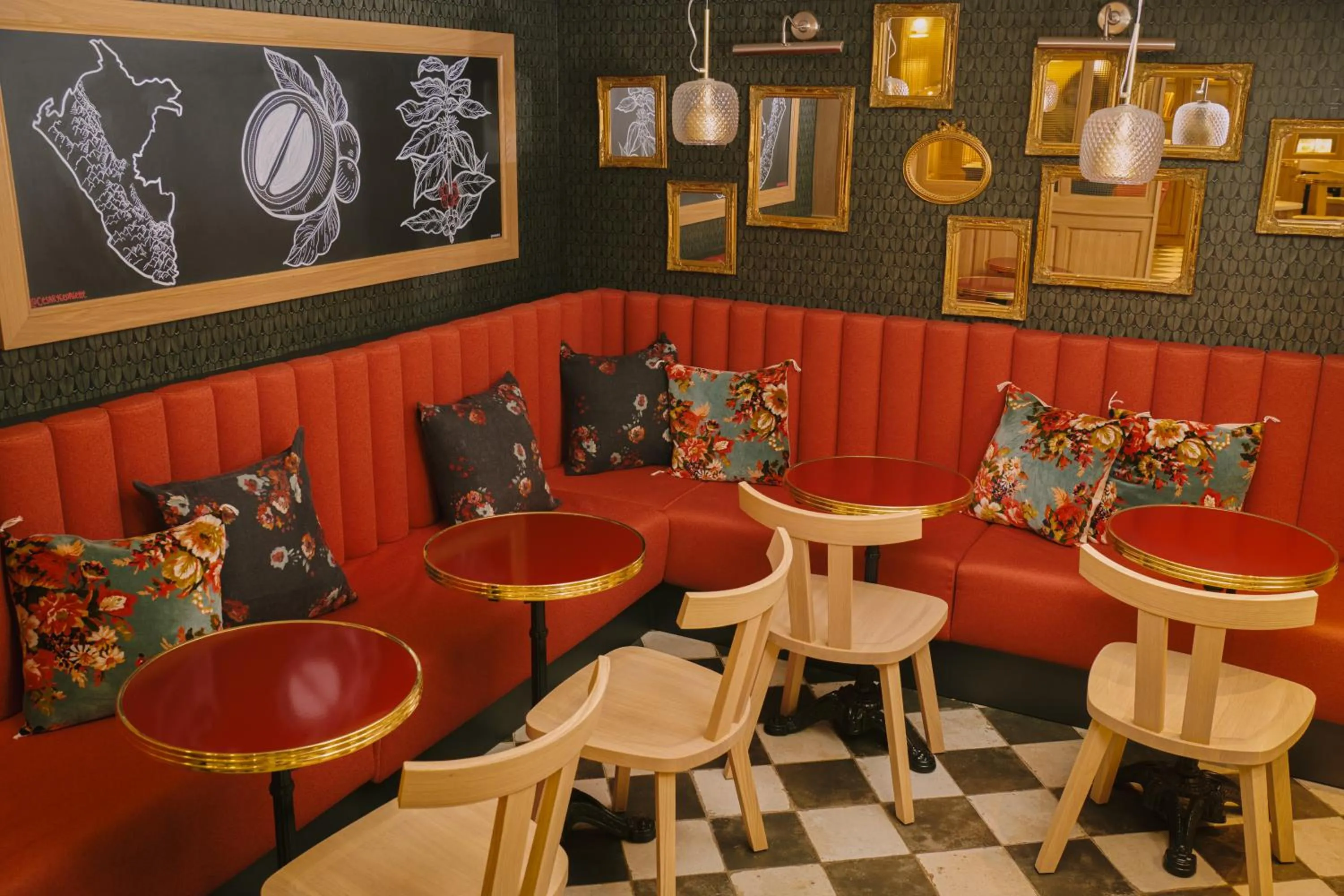 Lobby or reception in La Dépendance