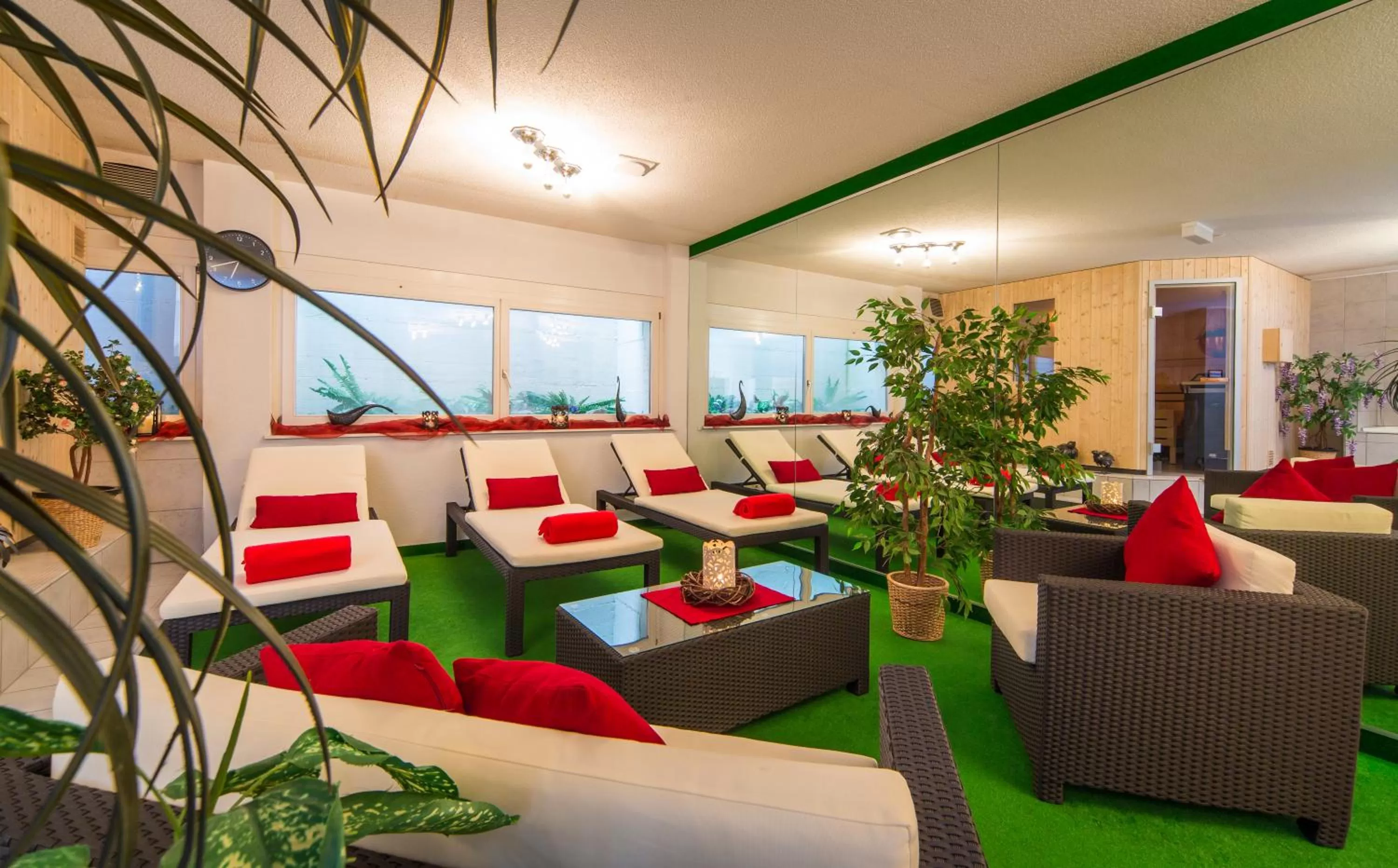 Spa and wellness centre/facilities in Hotel Alpenhof