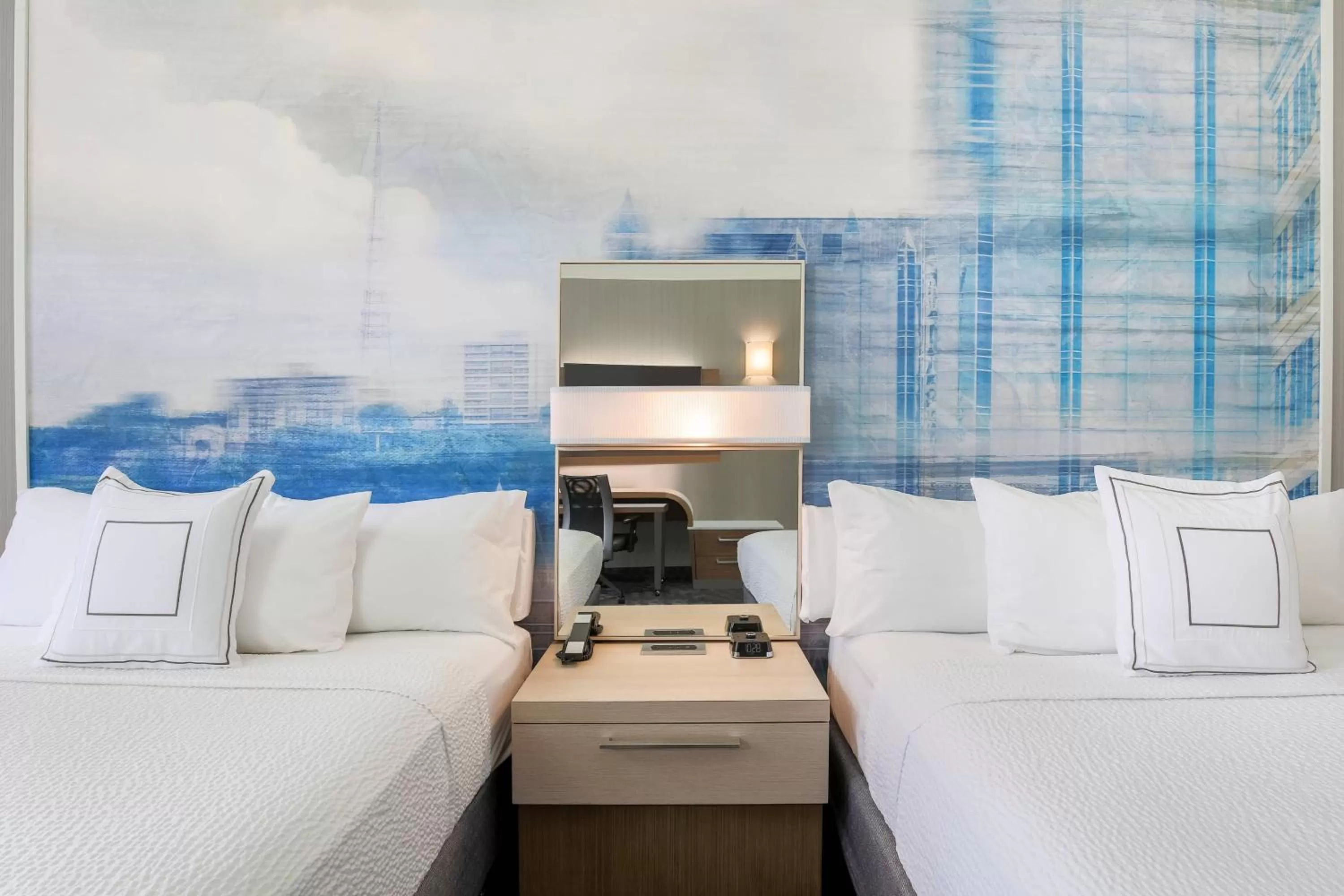 Bedroom, Bed in Courtyard by Marriott Pittsburgh Downtown