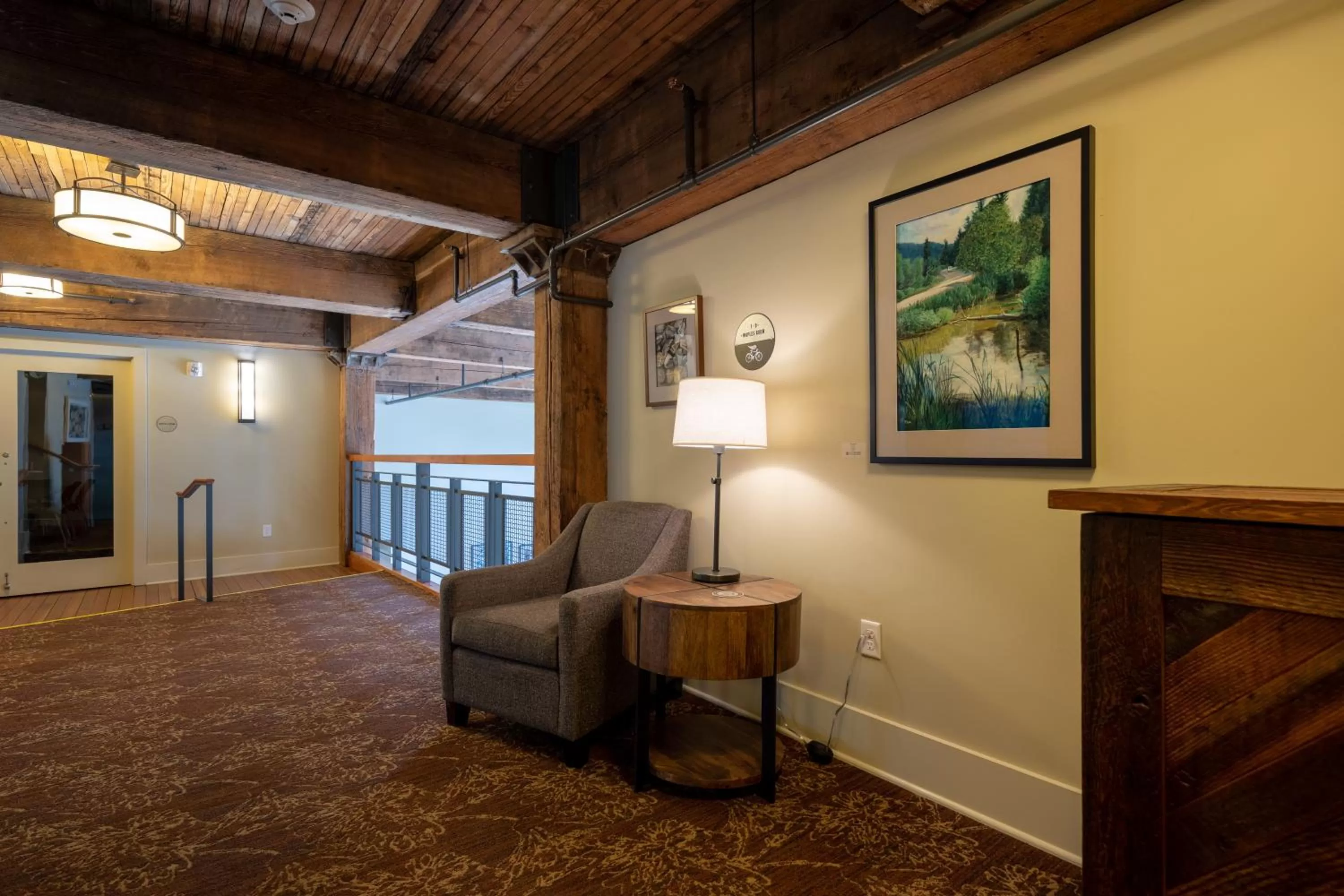 Decorative detail, Seating Area in Inn at Lynden