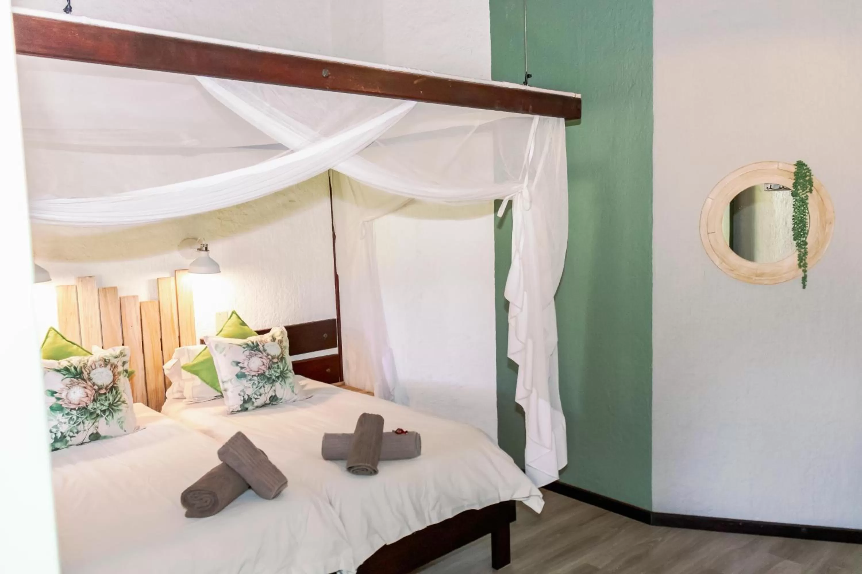 Bed in Okahandja Country Hotel