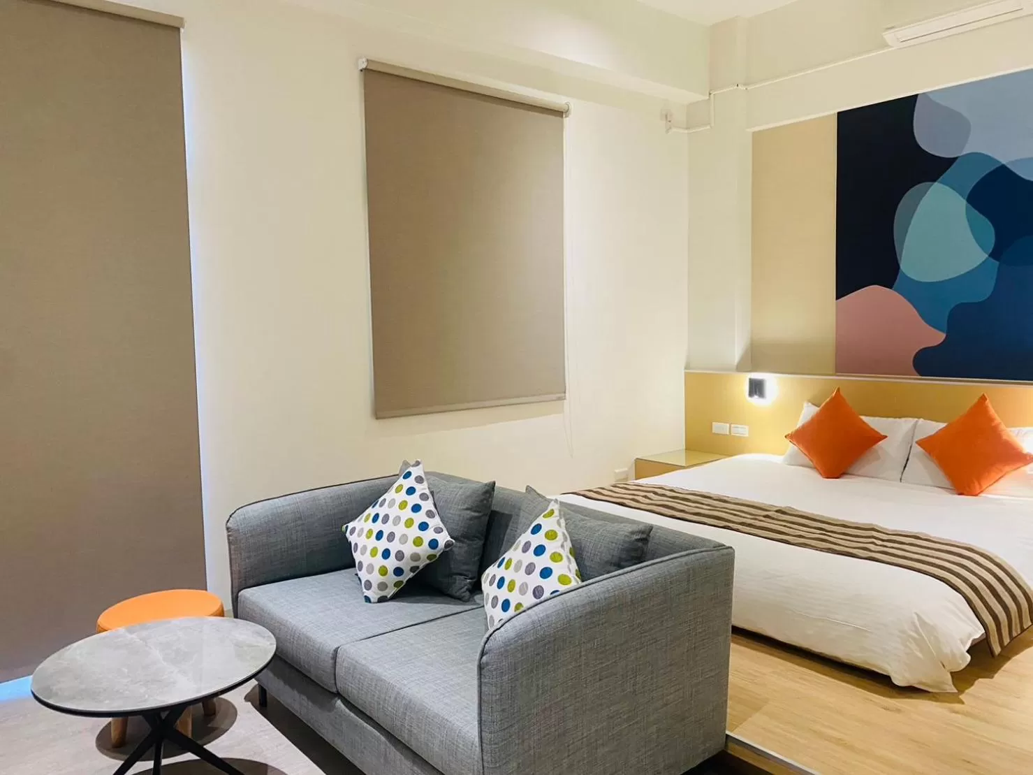 Bedroom, Bed in Beachcastle & Sea View Villa